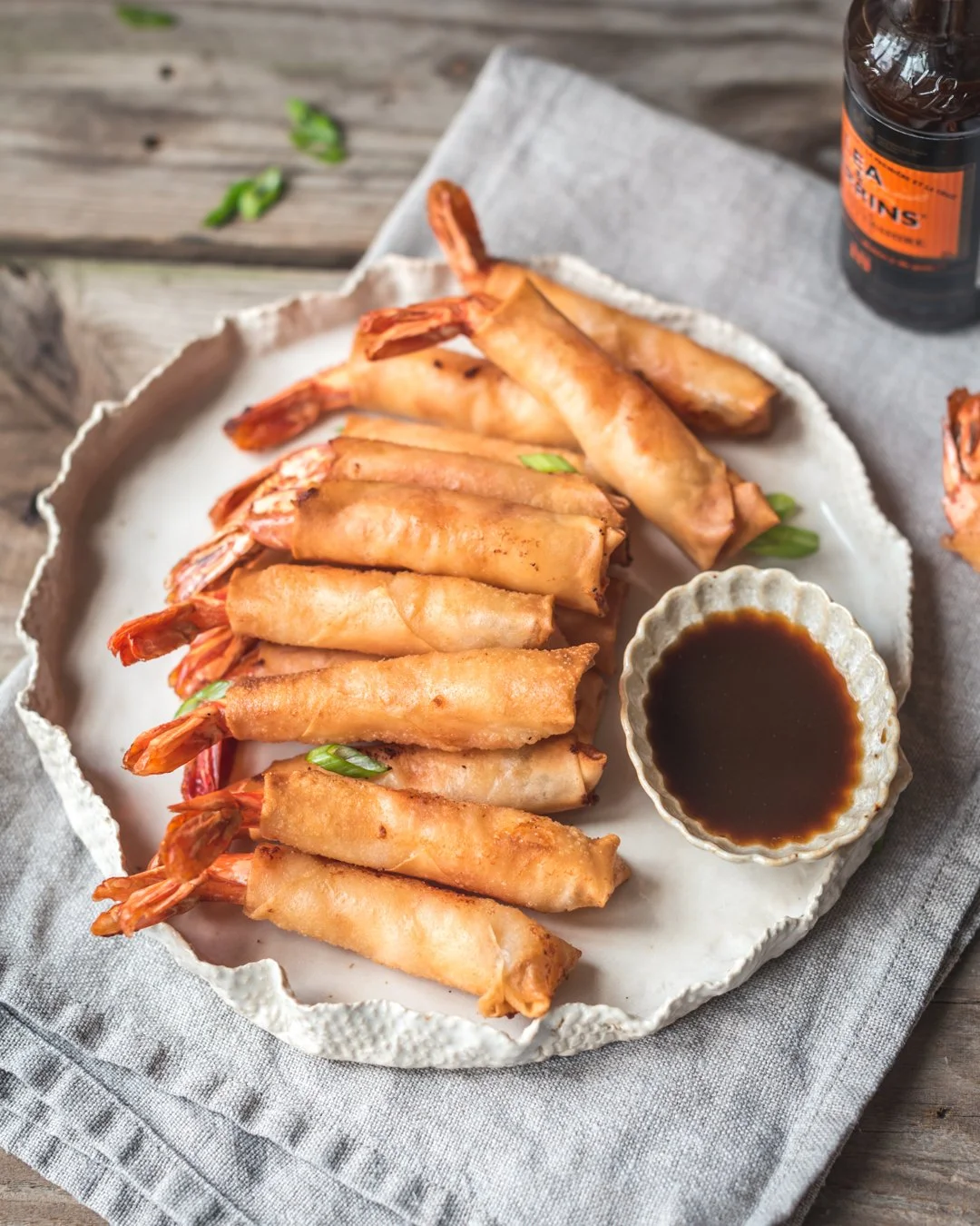 Easy Shrimp Spring Rolls