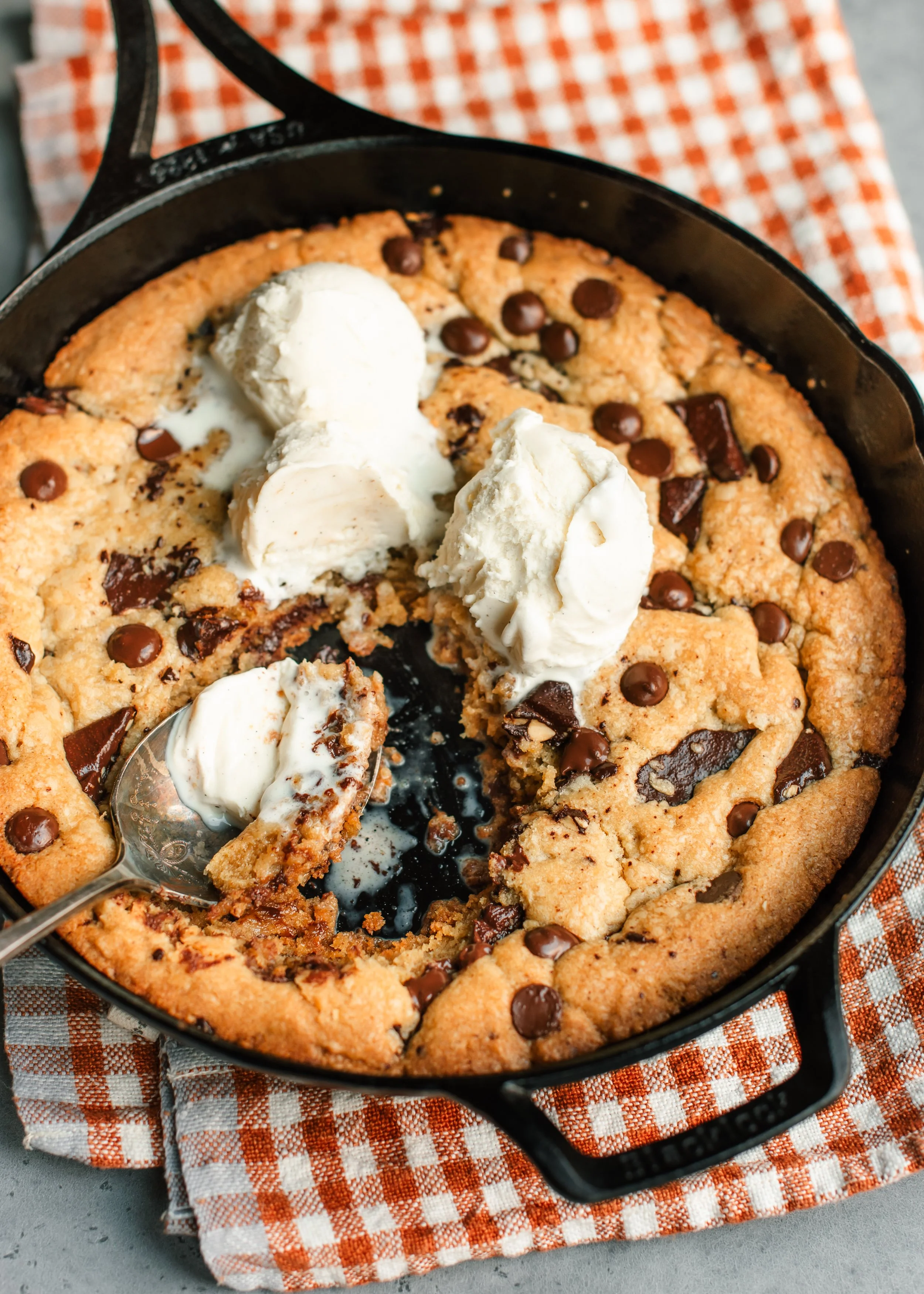Brown Butter Skillet Cookie