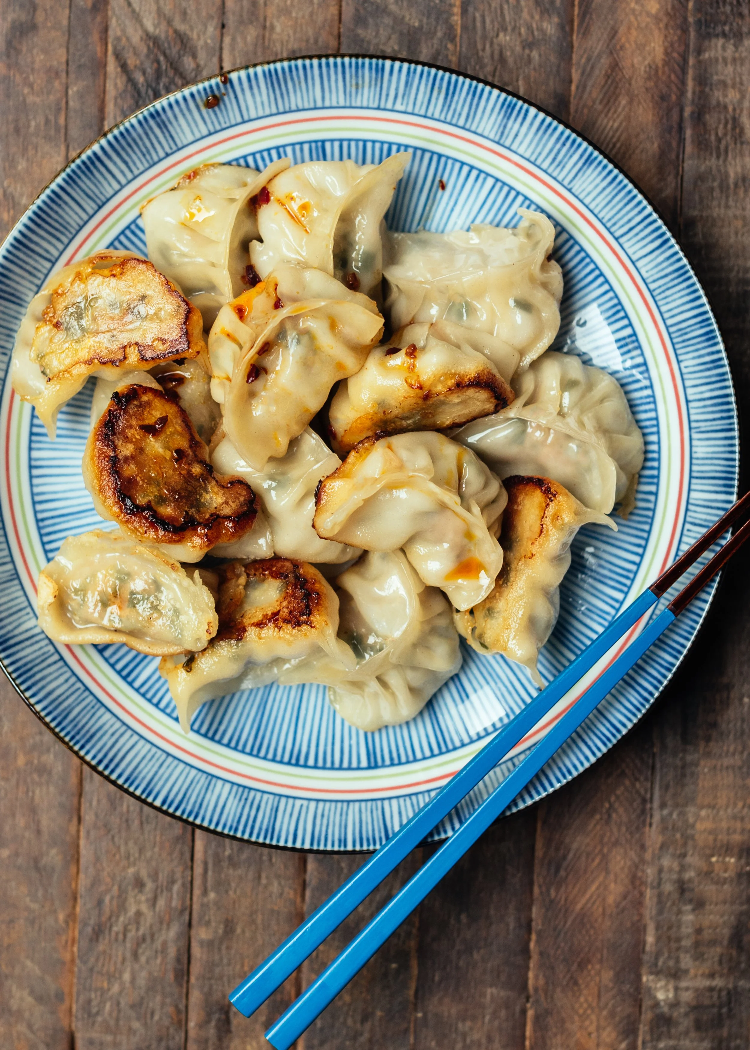 Chinese Chives and Pork Dumplings