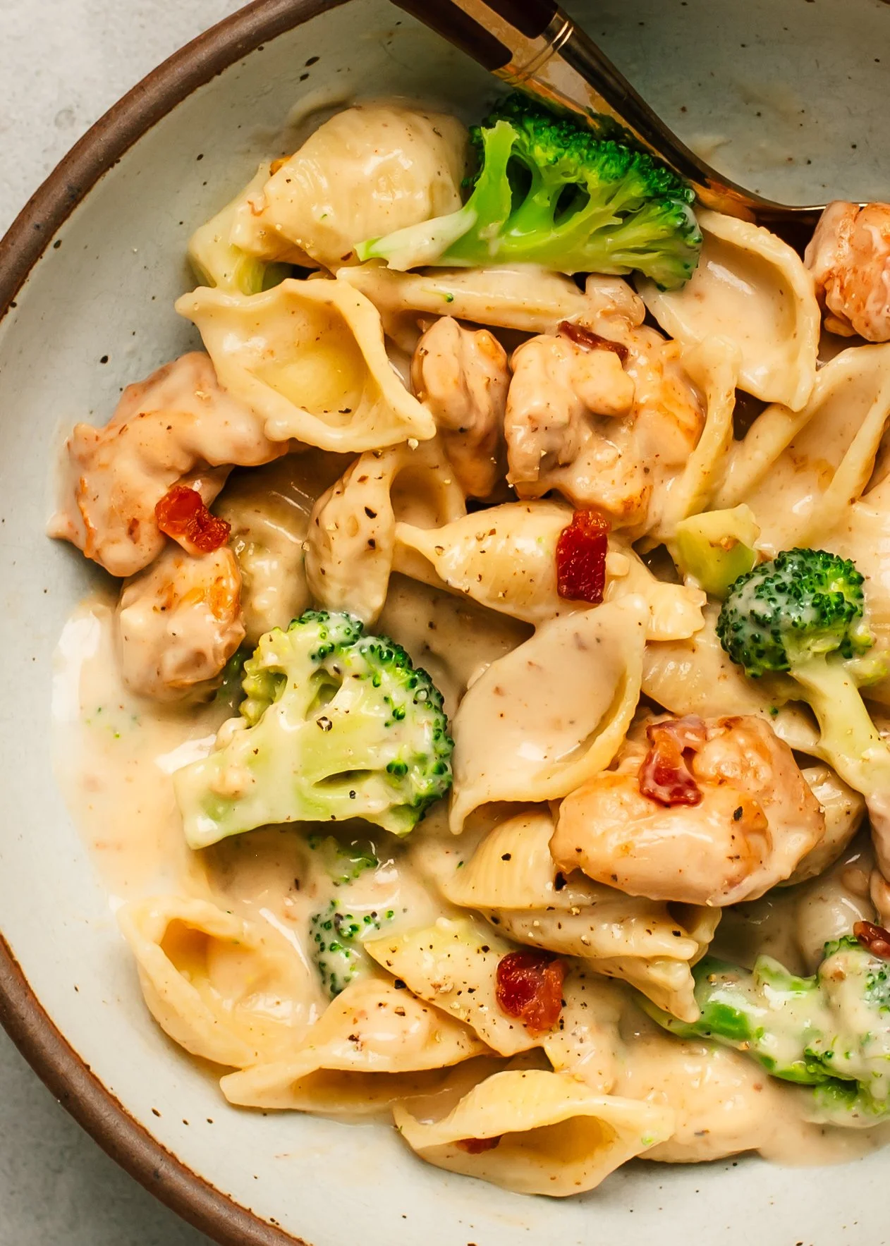 Alfredo Chicken Broccoli Pasta