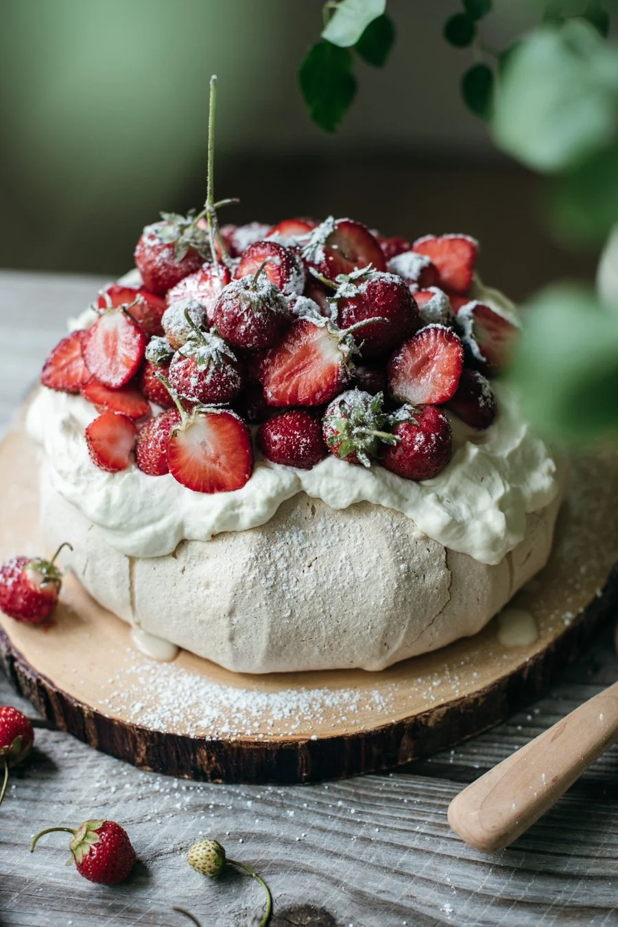 Strawberry Pavlova