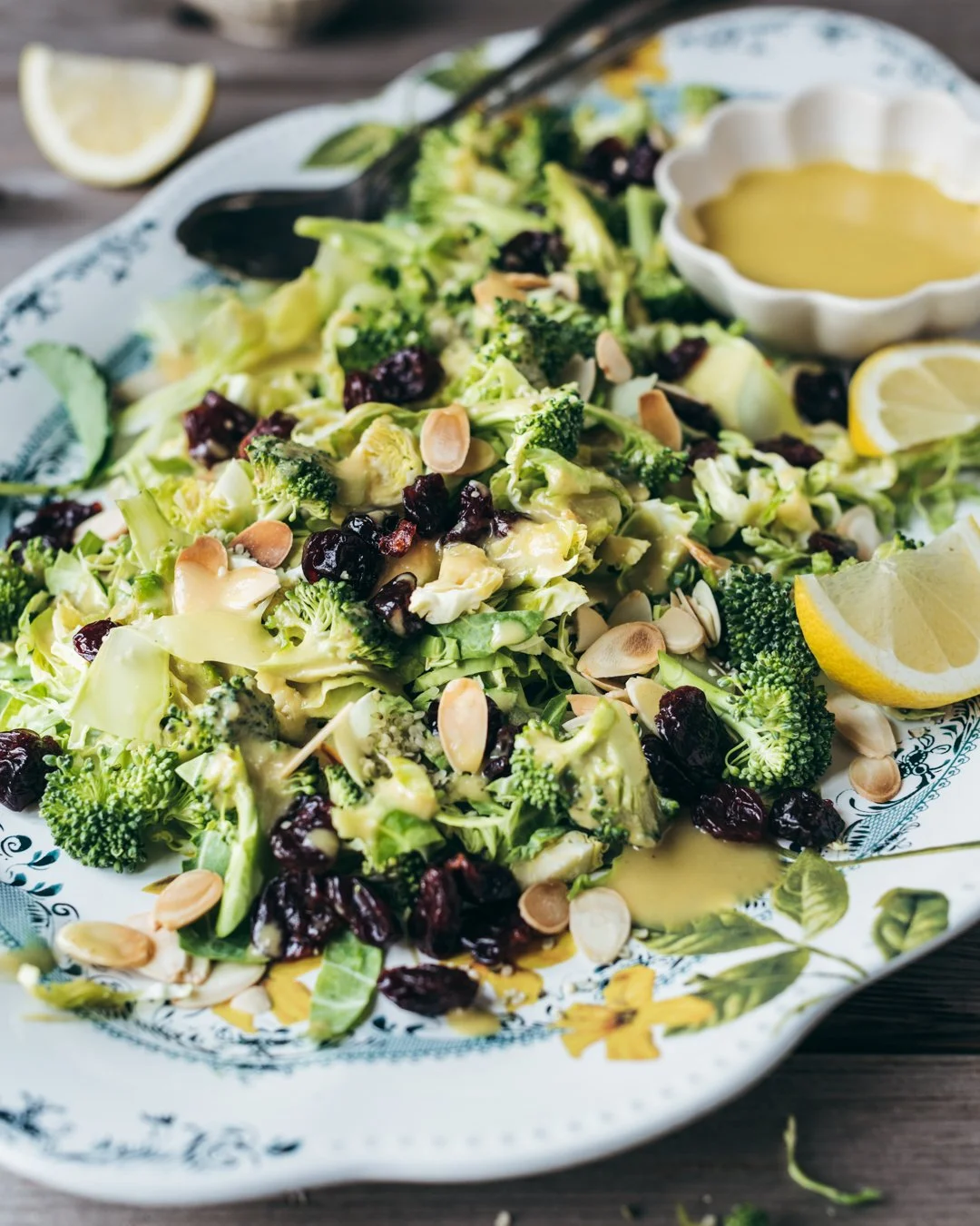 Shaved Brussels Sprouts &amp; Dried Cherries Salad