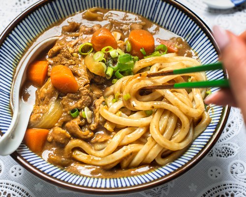 Japanese Curry Udon (Kare Udon) — saltnpepperhere