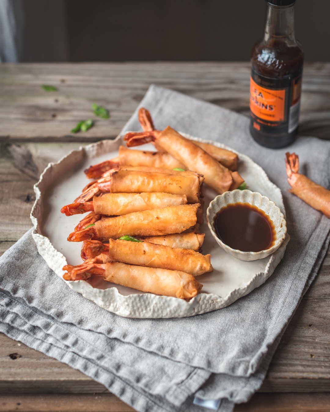 Easy Shrimp Spring Rolls — saltnpepperhere