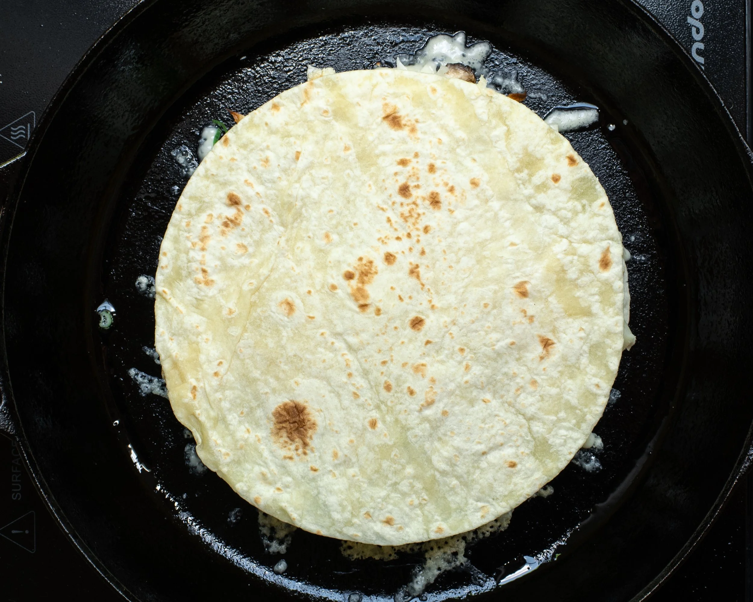 Easy Mushroom and Cauliflower Quesadillas — saltnpepperhere