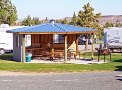 2 gazebos for group events & BBQs