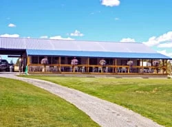 Our clubhouse, restaurant & pro shop