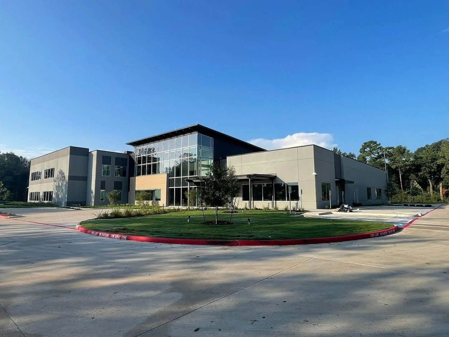 Construction update from Conroe, TX | Children&rsquo;s Safe Harbor! After the journey of design, construction is wrapping up with the furniture being installed, and the team making the final touches. We are so proud of being apart of designing CSH&rs