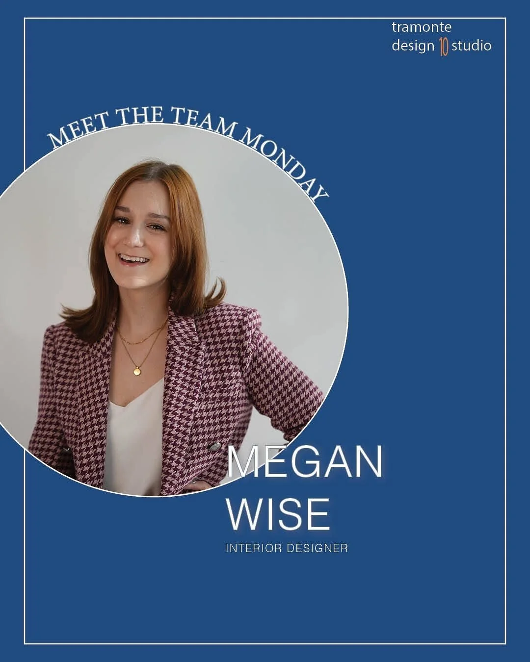 Meet the team Monday: Megan Wise! Megan is one of our fabulous interior designers. Her favorite project is the Citgo Refinery in Lake Charles, Louisiana. This project boasts bold supergraphics, a mix of acoustical and open ceiling concepts to reflect