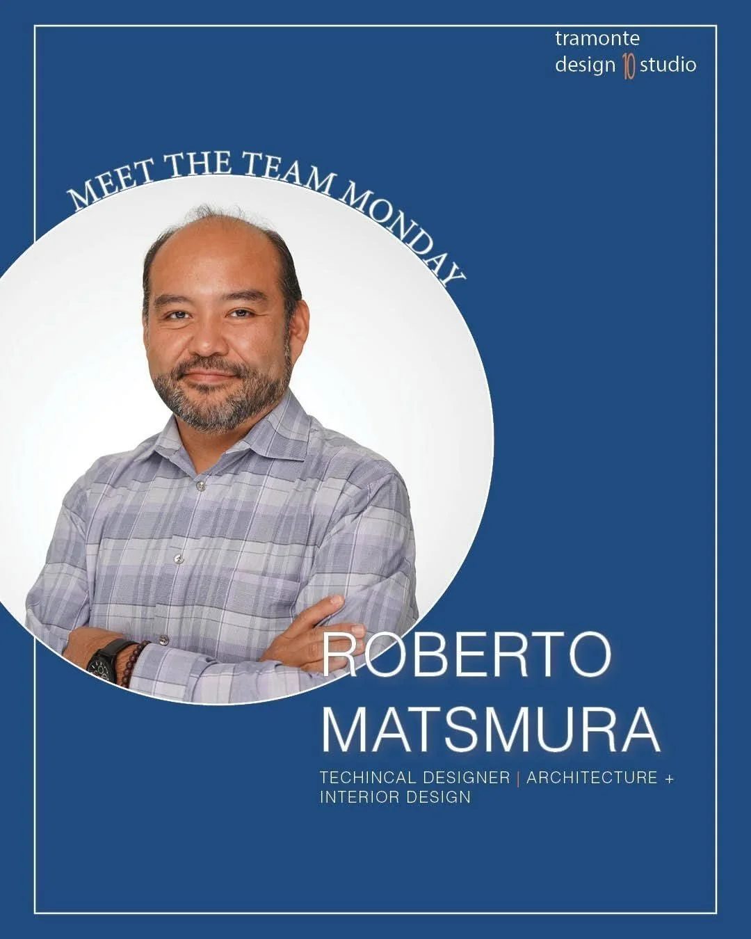 Meet the Team Monday: Roberto Matsmura! Roberto is a part of our architecture and interior design team. His favorite project is Modisoft out in Sugar Land, Texas!