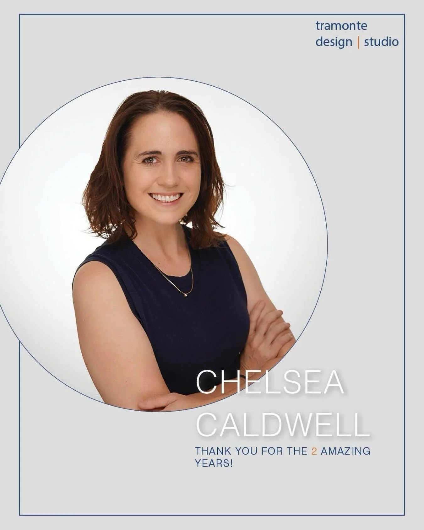 Celebrating 2 Years with our talented associate architect, Chelsea Caldwell! Thank you for all you do at TDS. We cannot wait to see what is in store for you this year. Here is to more success! 🍾

#employeeanniversary #twoyears #designers #tramontede
