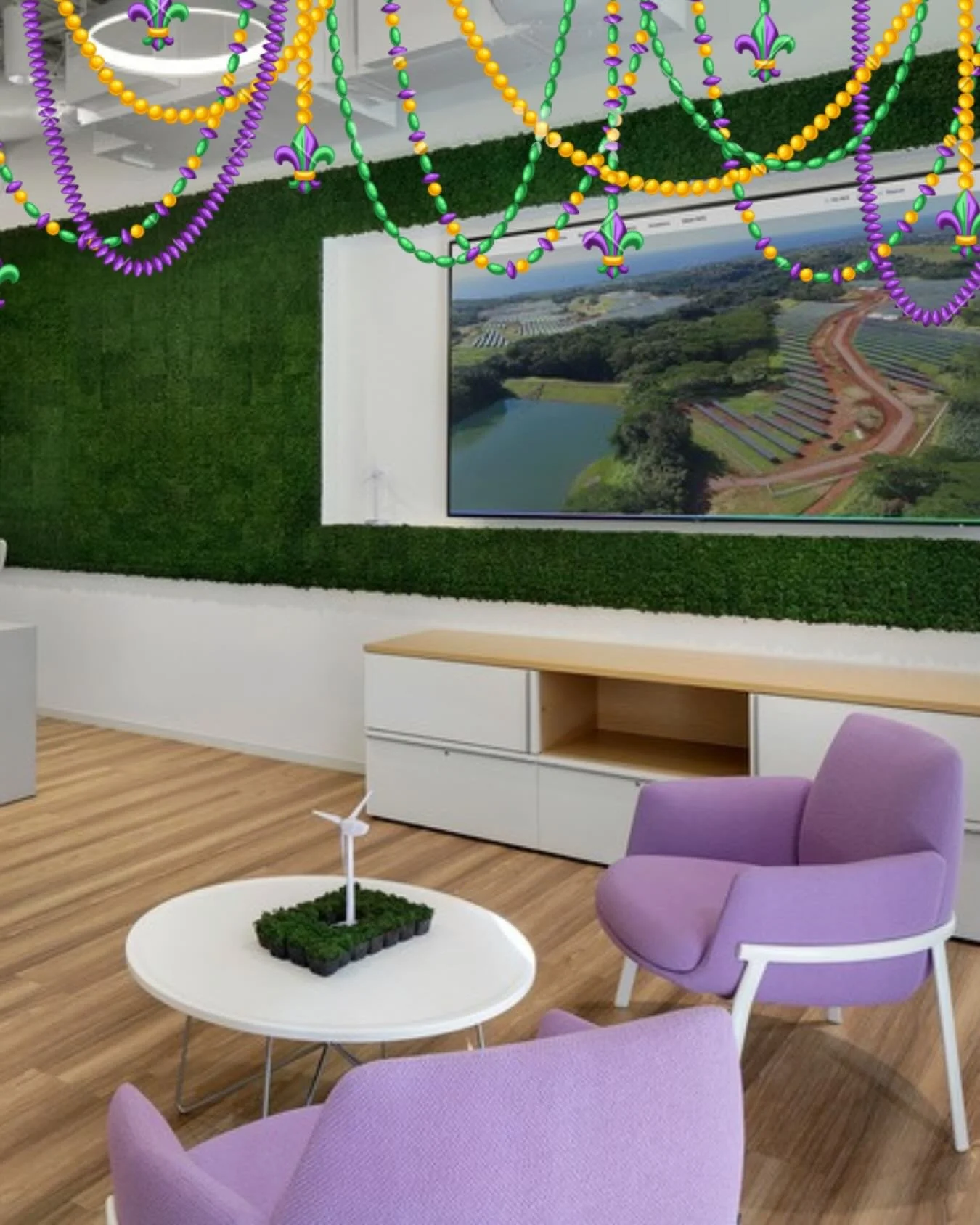 Let the good designs roll 🎭 As a Louisiana-licensed firm, celebrating Fat Tuesday with a king cake is a must. Wishing everyone a joyful Mardi Gras! 

#mardigras #fattuesday #designer #htx