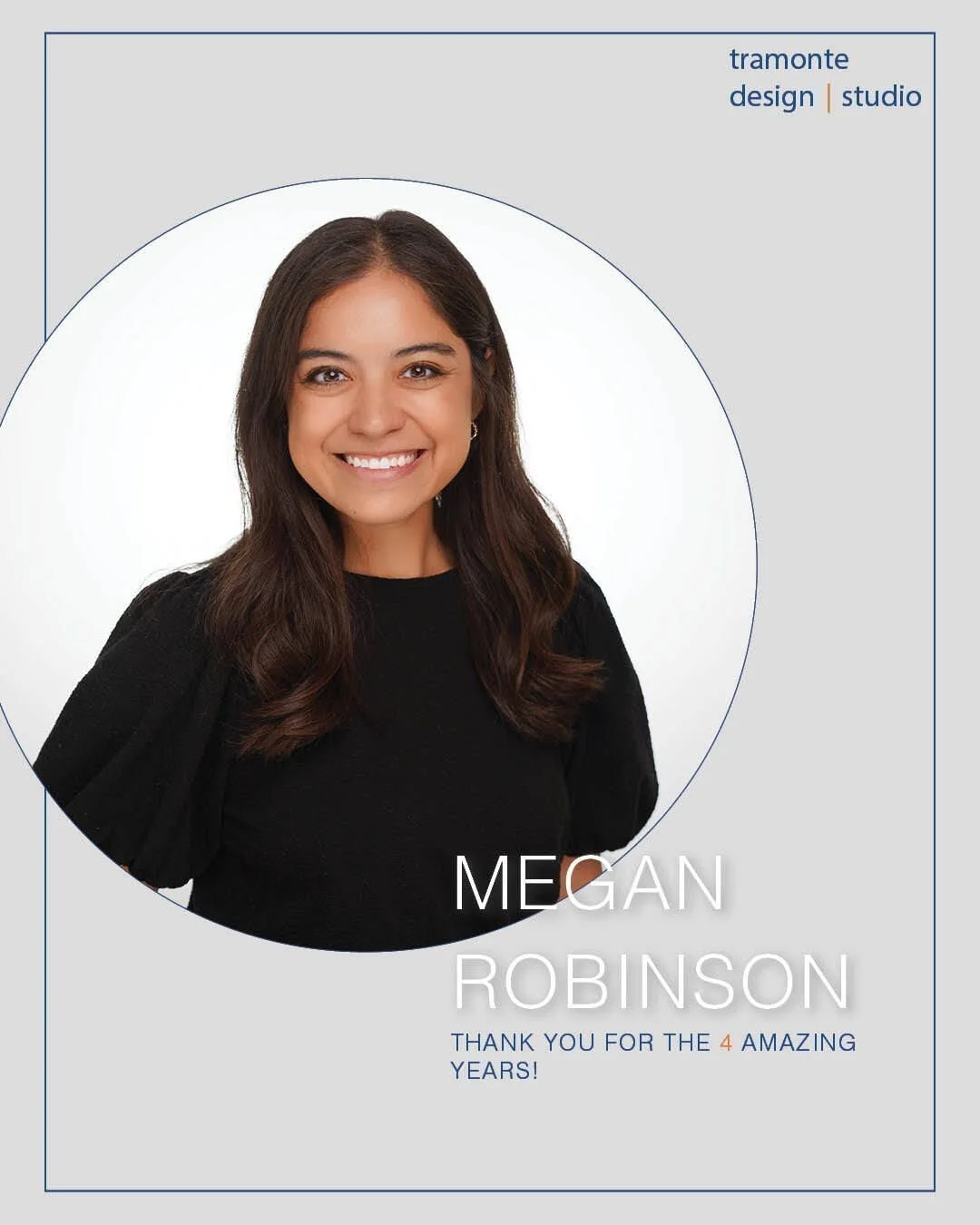 Cheers to 4 years with one of our associates' and interior designers' Megan Robinson! Thank you so much for all that you have done for TDS over the past 4 years. Cheers to more 🍾

#employeeanniversary #4years #designhouston