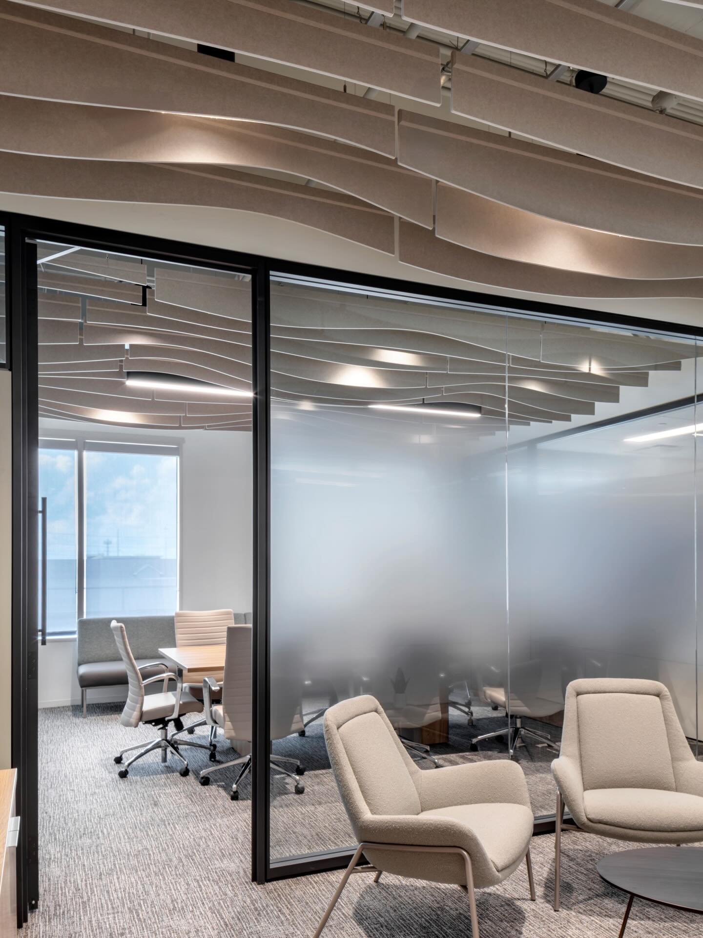 When designing the layout of an office, we work with our clients to understand how they function from day to day. We find the correct design solutions to create a space where purpose and creativity make your company shine.

Private Meeting Rooms at L
