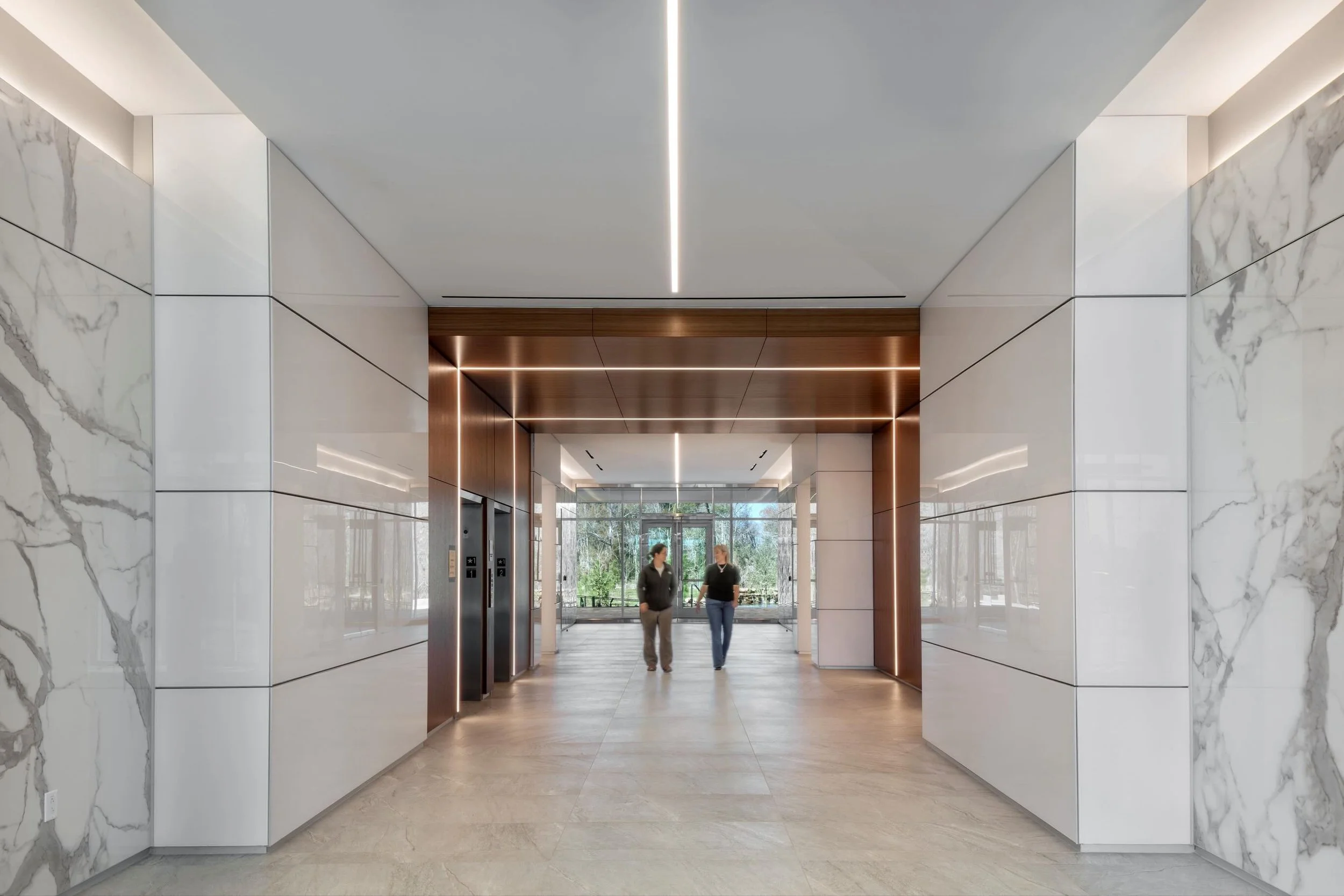 First impressions matter. At Castle Biosciences, we designed a statement marbled lobby to welcome employee and vistors. This is the start of their 86,000 SF workplace created to inspire connection, collaboration, and innovation.

#marble #lobbydesign