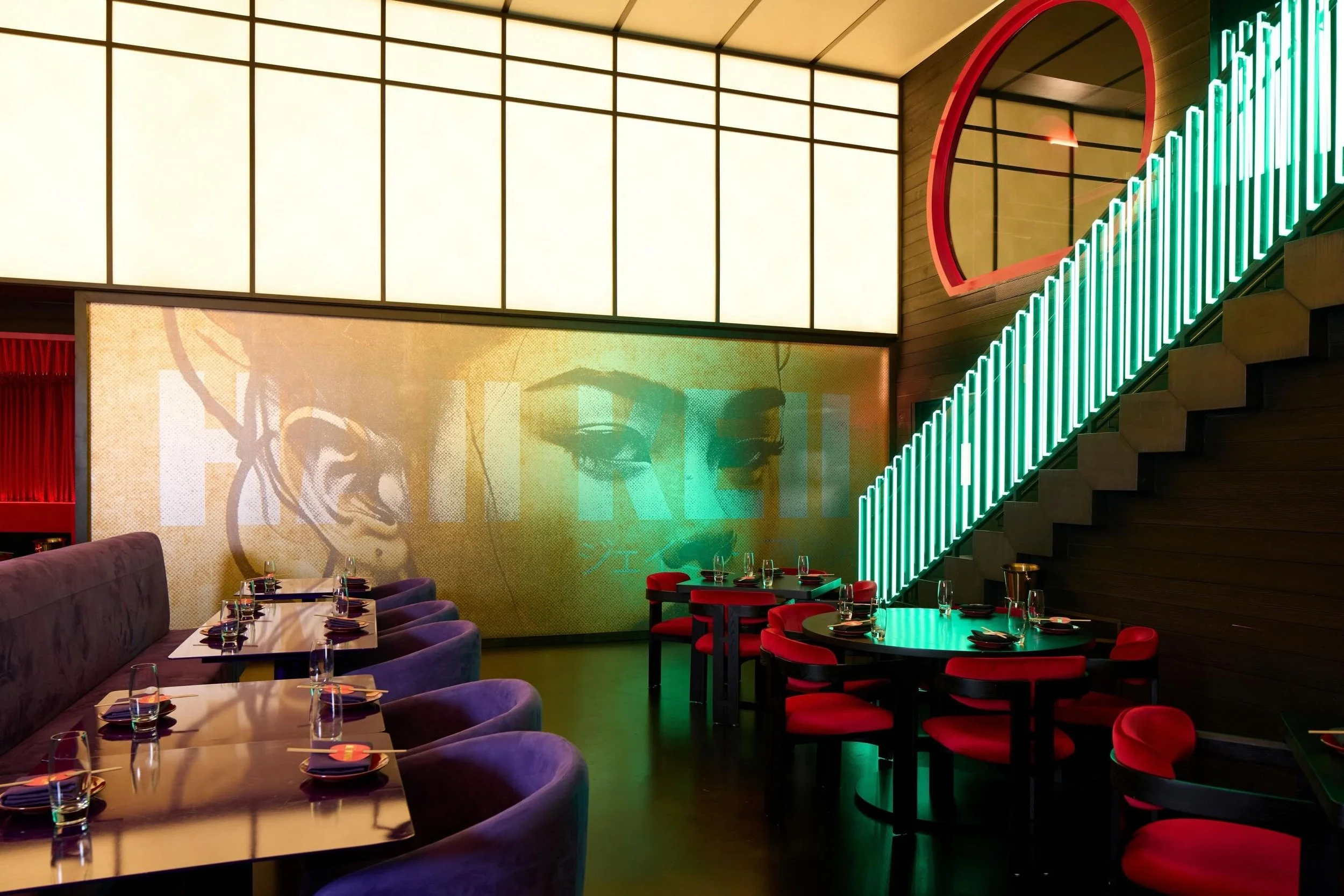 Happy National Sushi Day🍸️ 🍣 Today we are highlighting two of our projects, Haii Keii and Oheya. Both restaurants have their unique brand to them. Haii Keii draws inspirations from Kill Bill and Bladerunner while Oheya has feels of an intimate expe