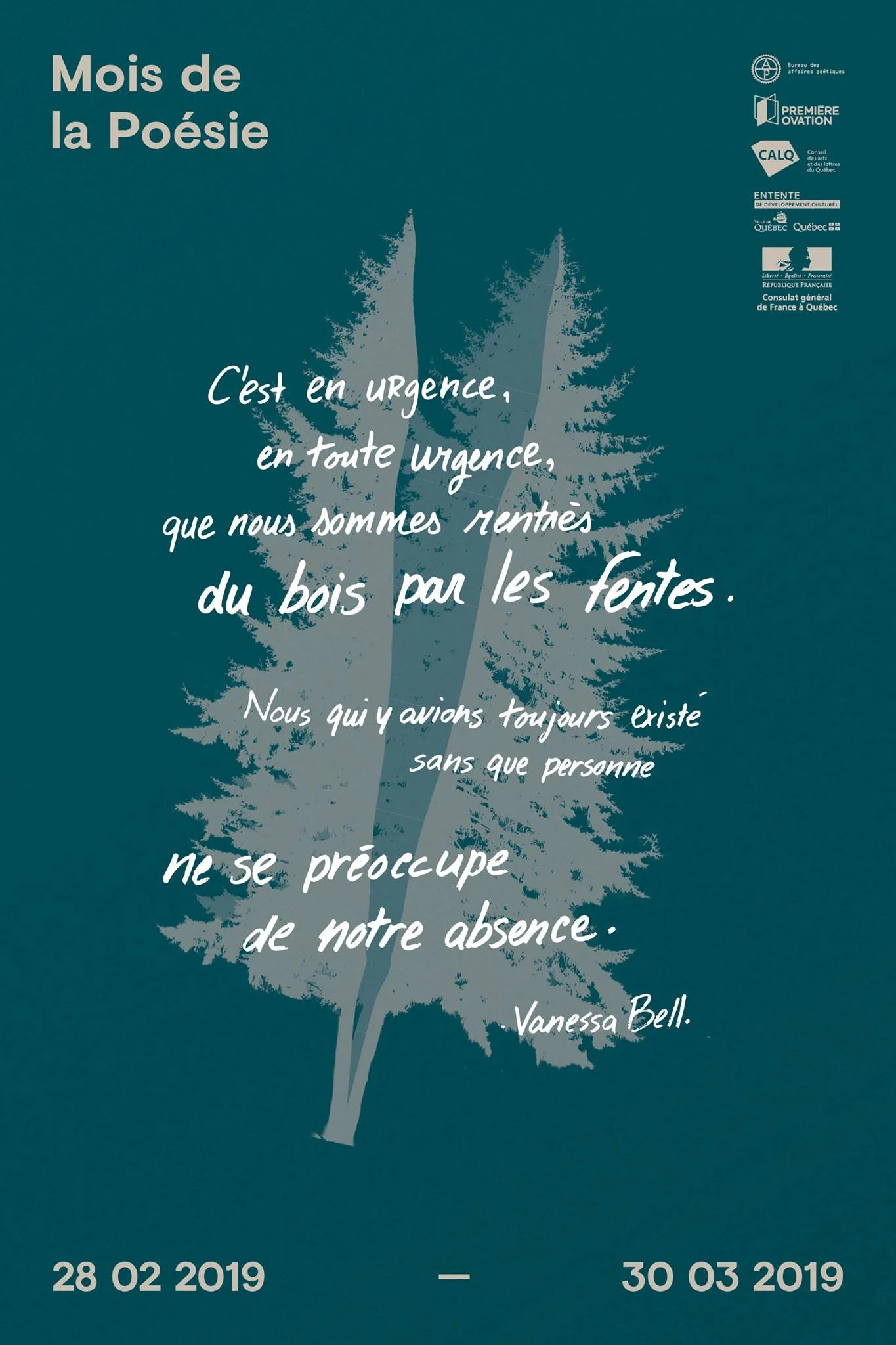 Poème-affiche du Mois 2019 #4