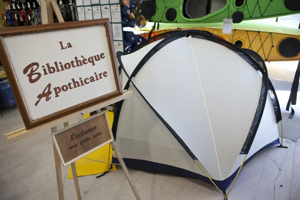 Bibliothèque apothicaire