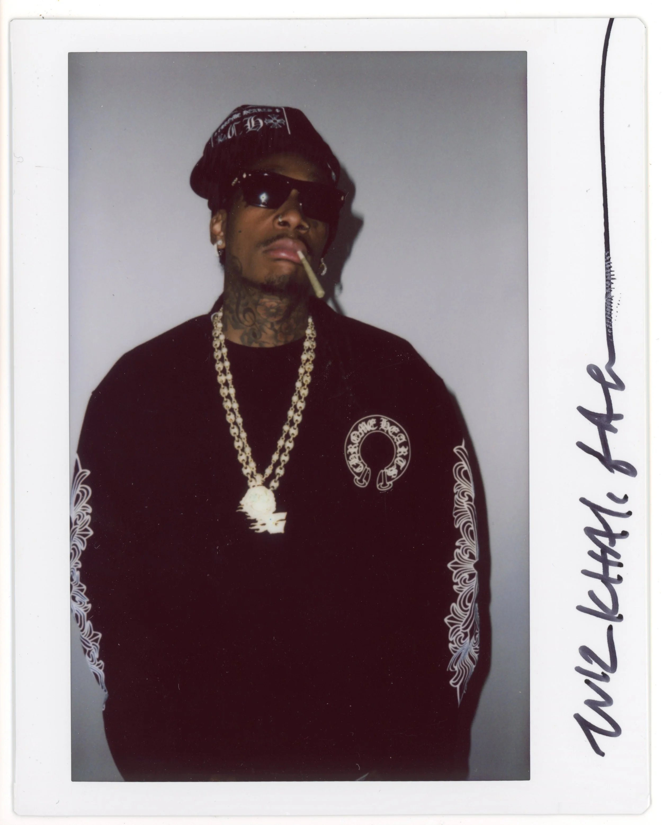 Wiz Khalifa Polaroid PhotograpH