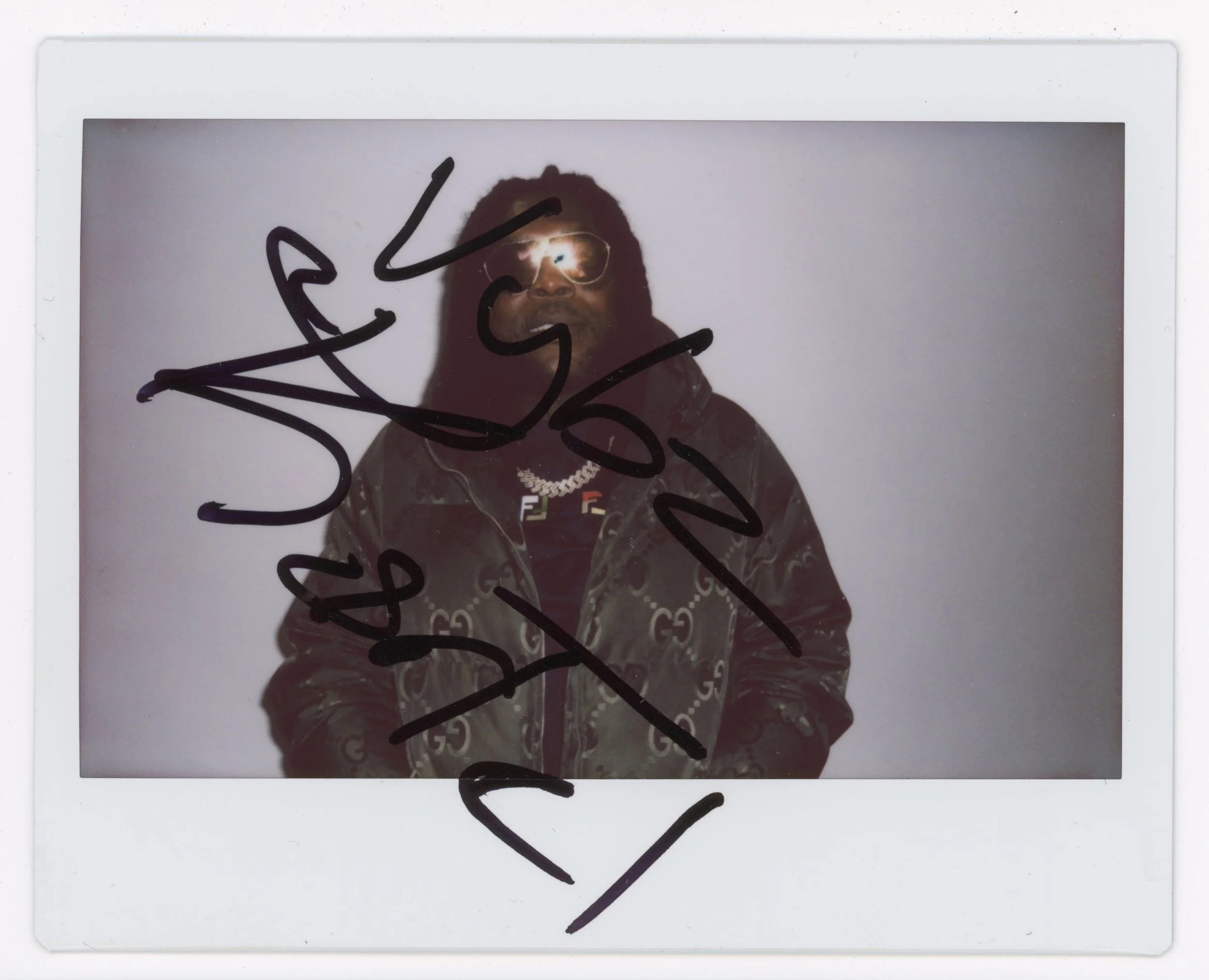  Vybz Kartel Polaroid Photograph
