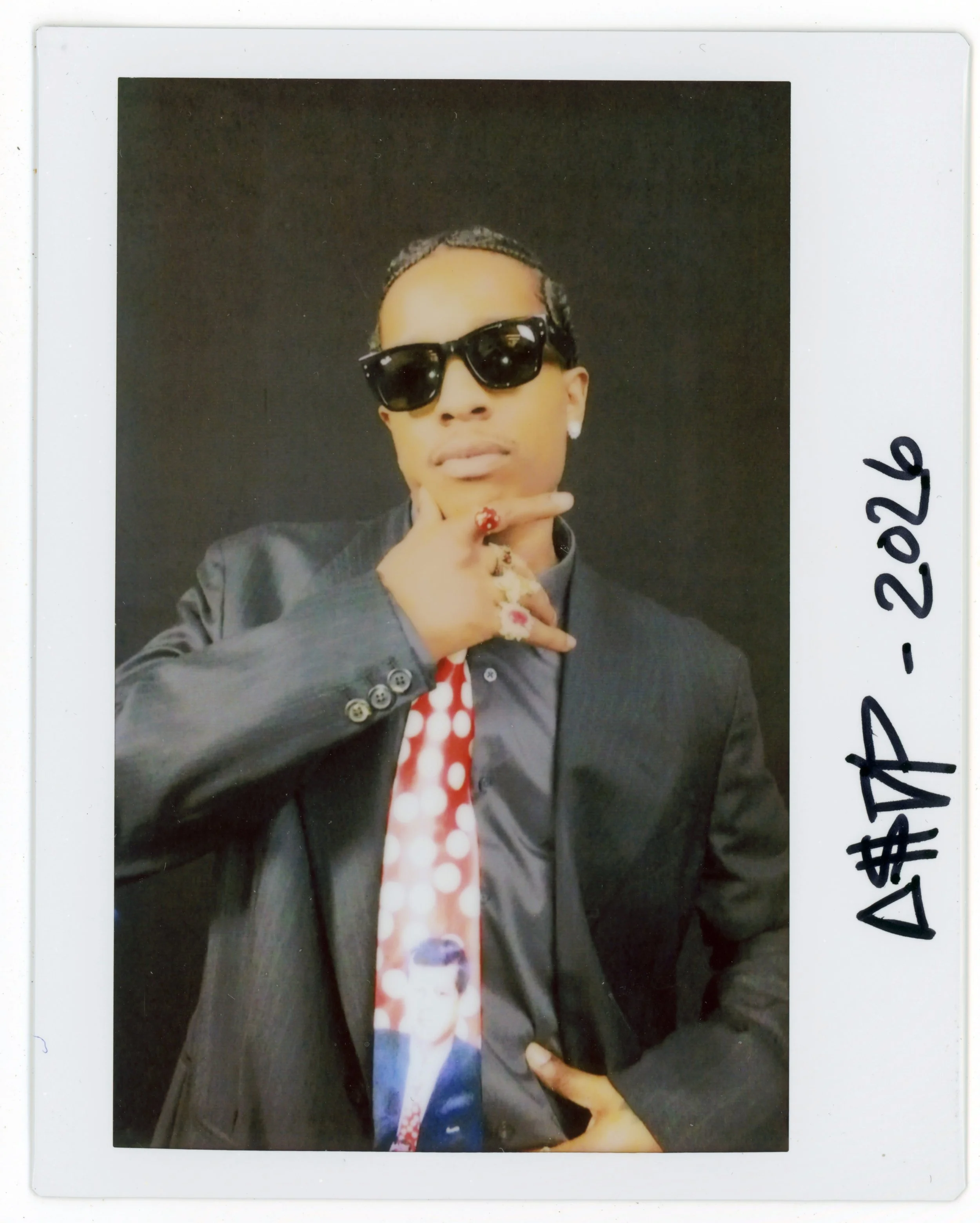 A$AP Rocky Polaroid Photograph