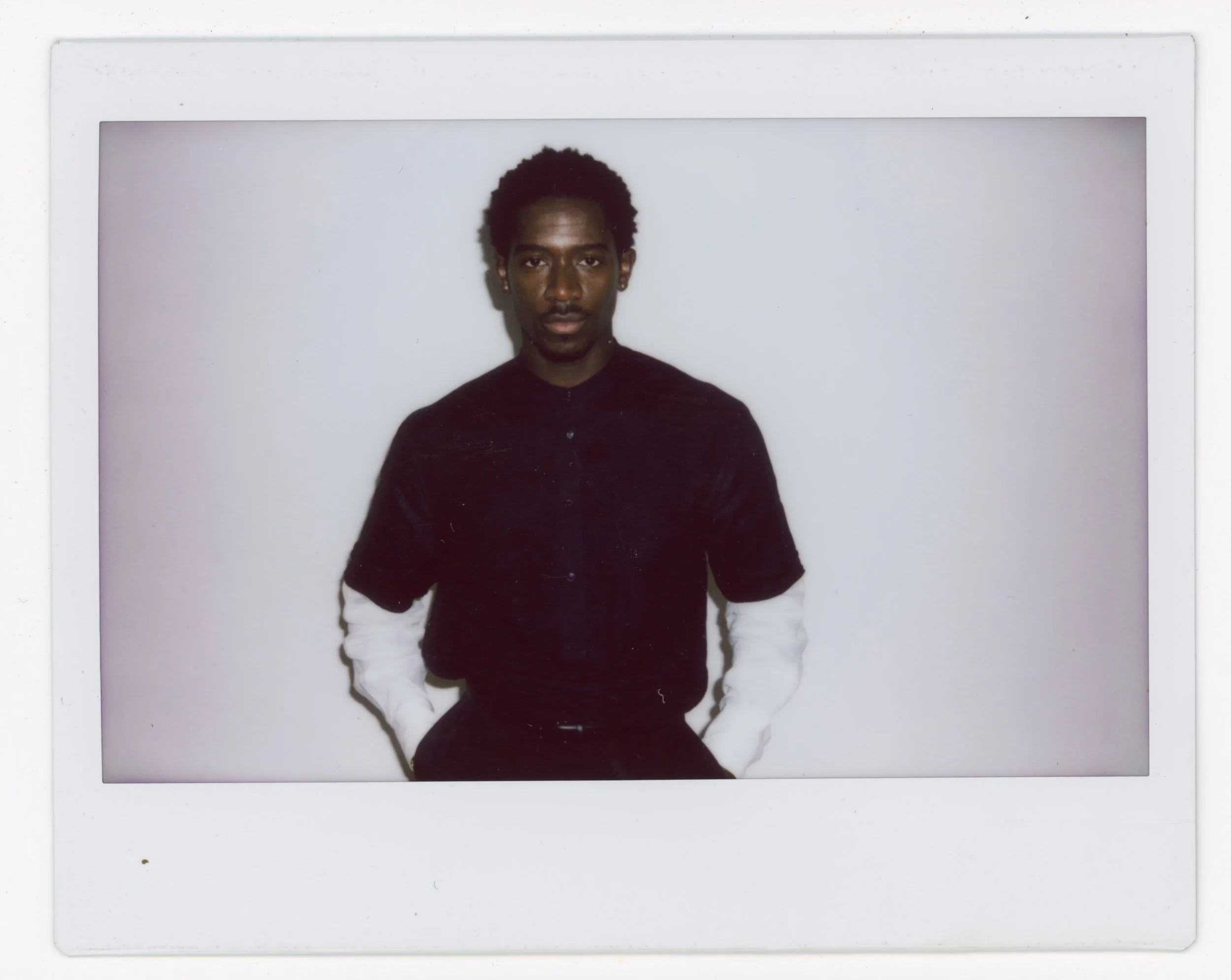 Damson Idris Polaroid Photograph