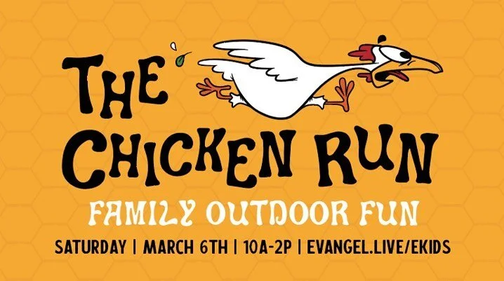 Don&rsquo;t be a chicken! Join the fun on our chicken run! Run, walk or show us what you&rsquo;ve got on your cool wheels. Roosters, Hens and baby chicks are all invited. FREE admission for this outdoor fun run. Food trucks on site! Scavenger hunt al