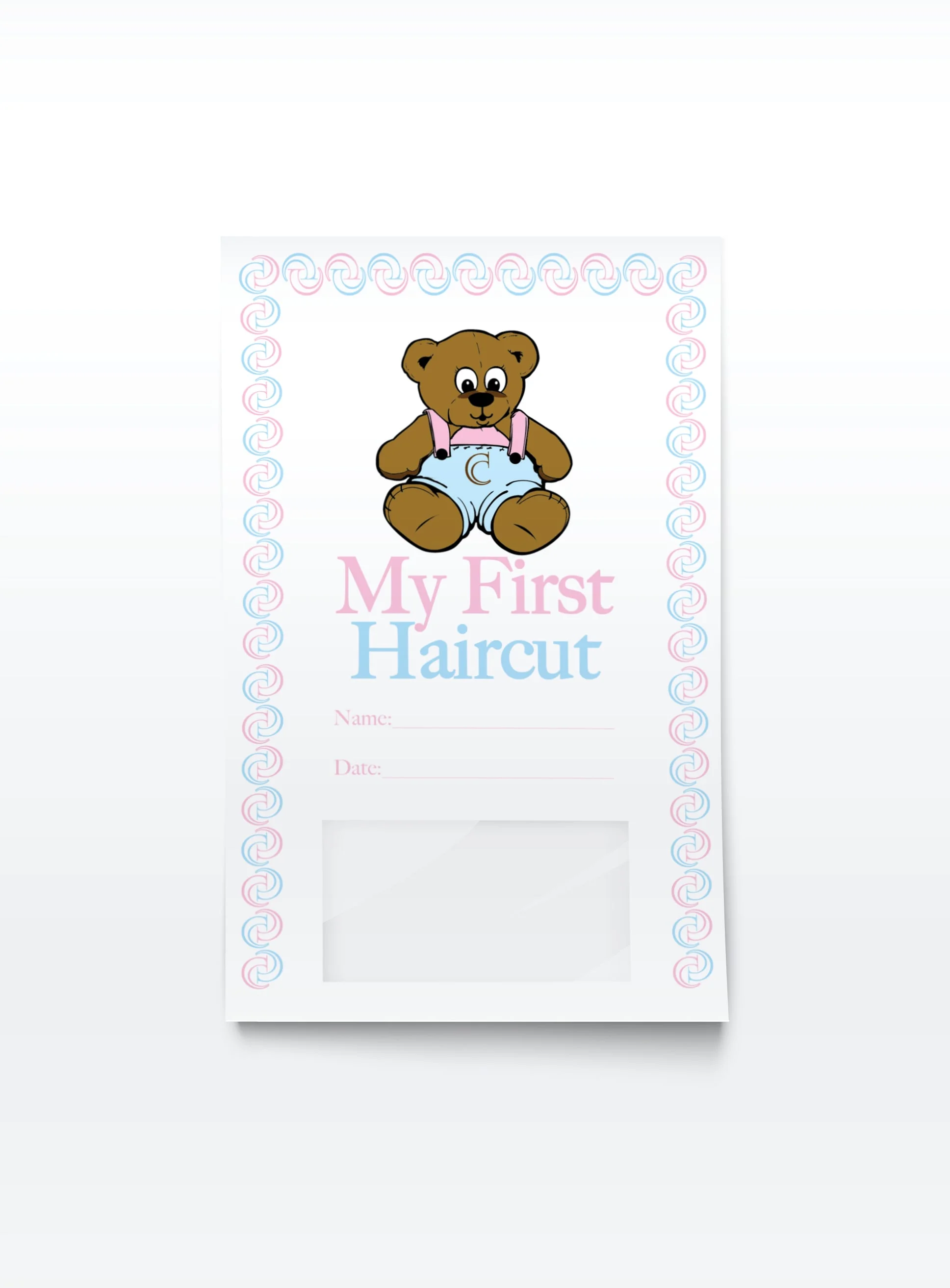 my first haircut keepsake