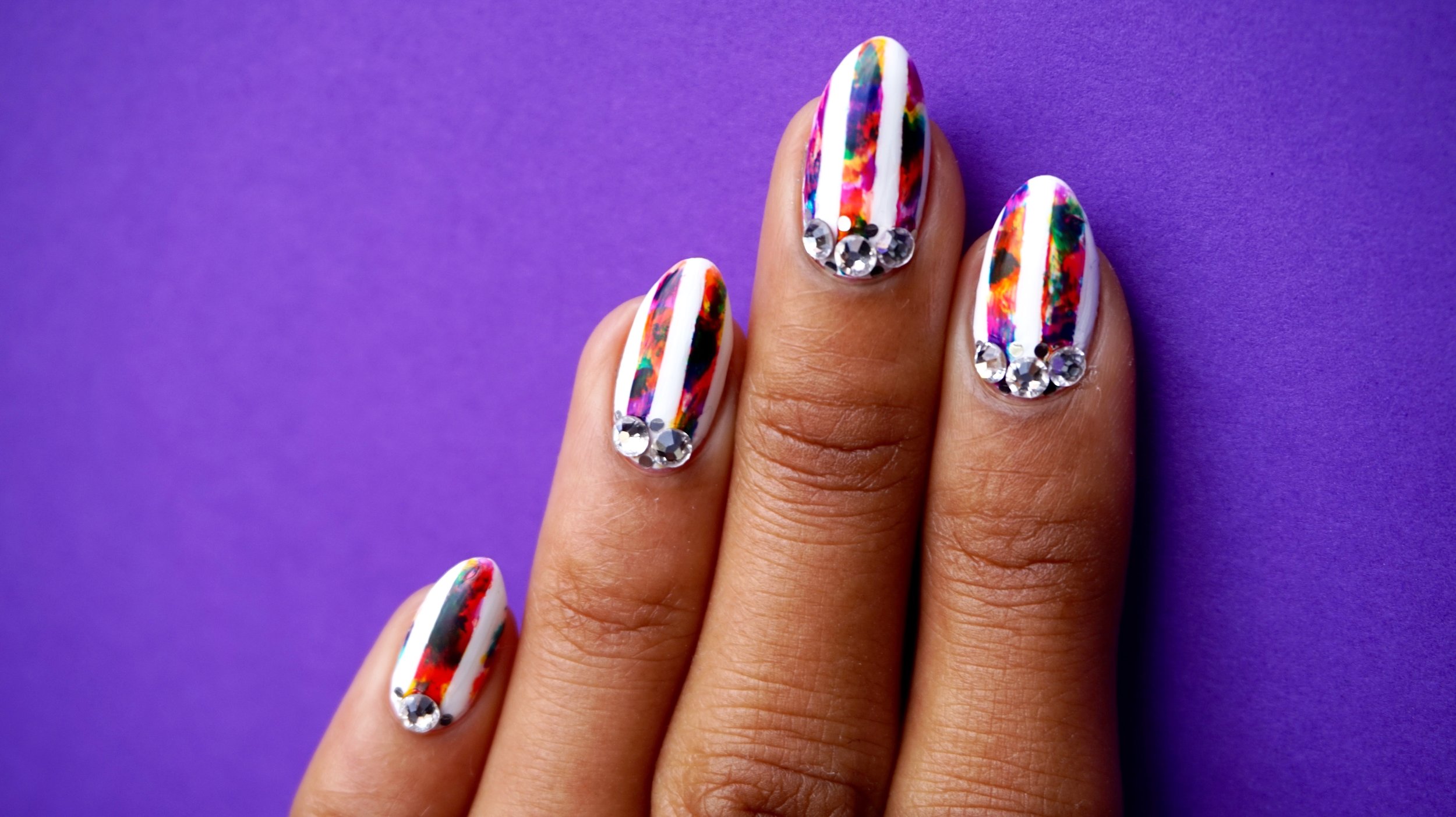 Theme: You Do You The artists were allowed to do whatever we wanted. I used OPI's Color Paints and gems! I was really sad when I had to remove this. This was definitely a fav! 