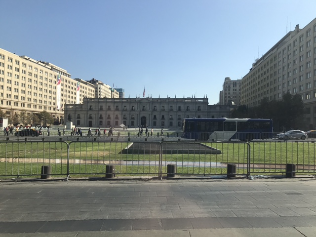 Palacio de La Moneda, escenario principal del golpe del 11 de septiembre de 1973