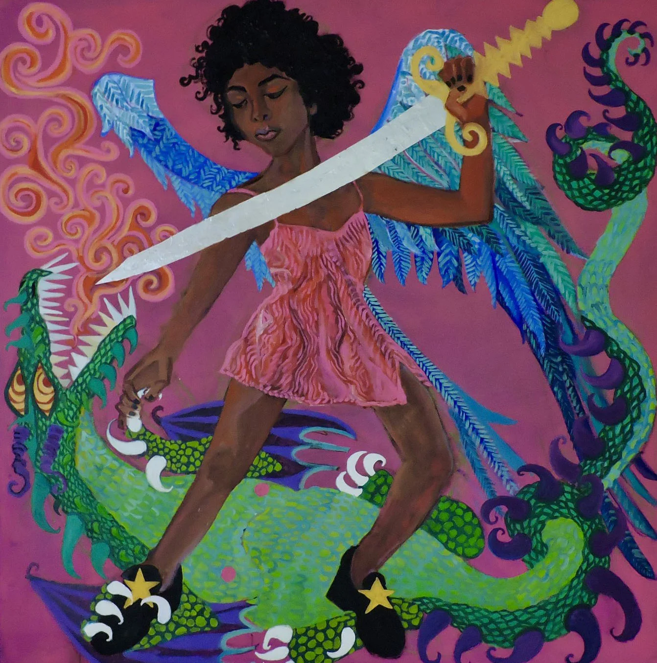 Kerri and the Dragon Poster Prints