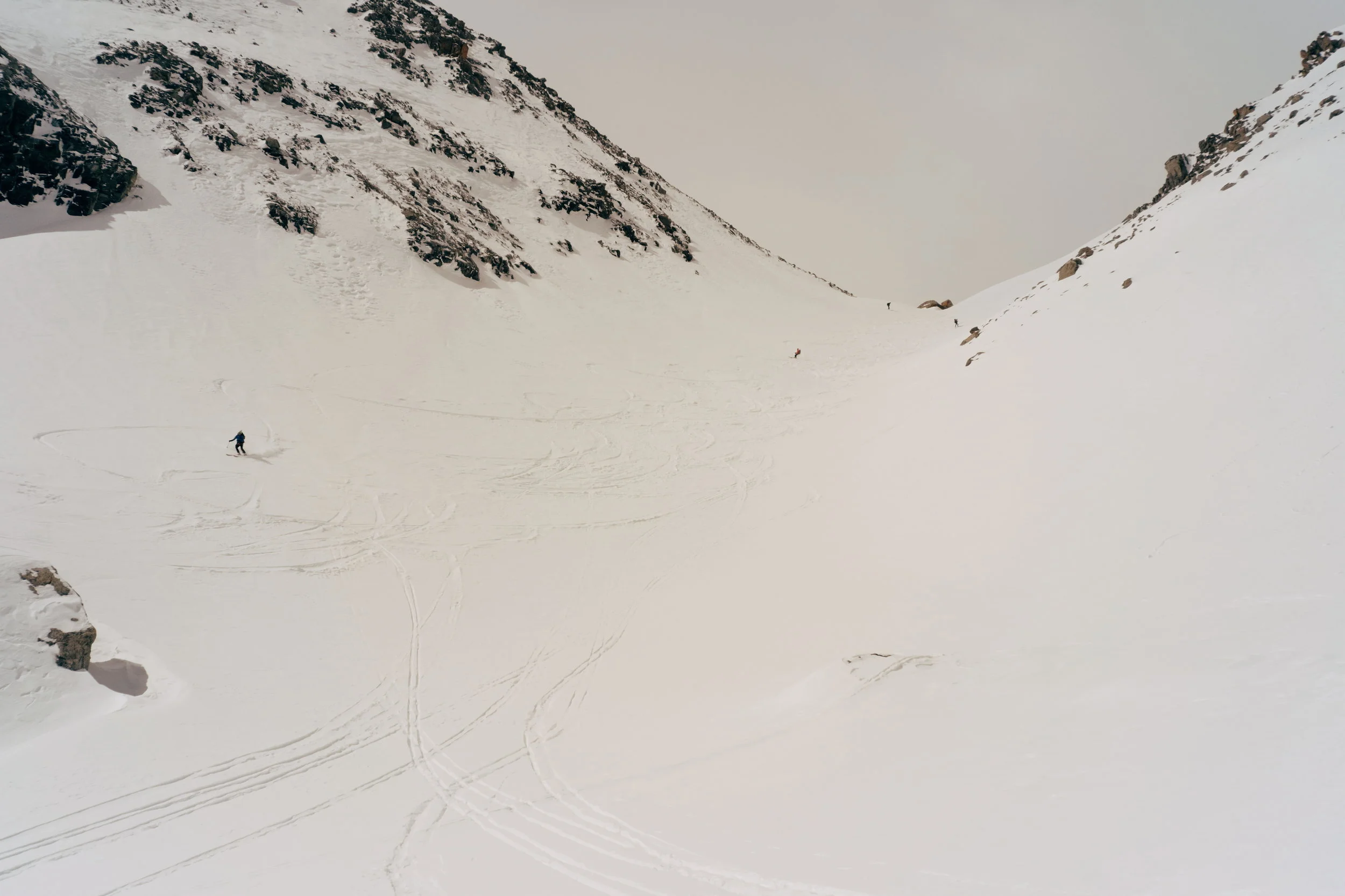 Une belle neige poudreuse s'offre à nous!
