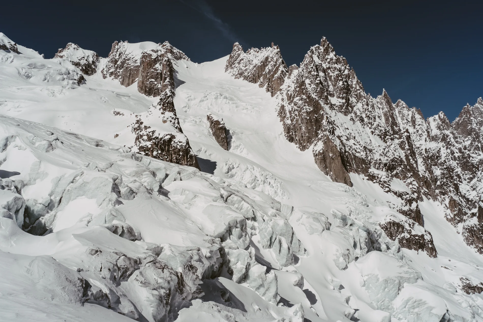 Séracs du Glacier du Géant - CHAMONIX, FRANCE.