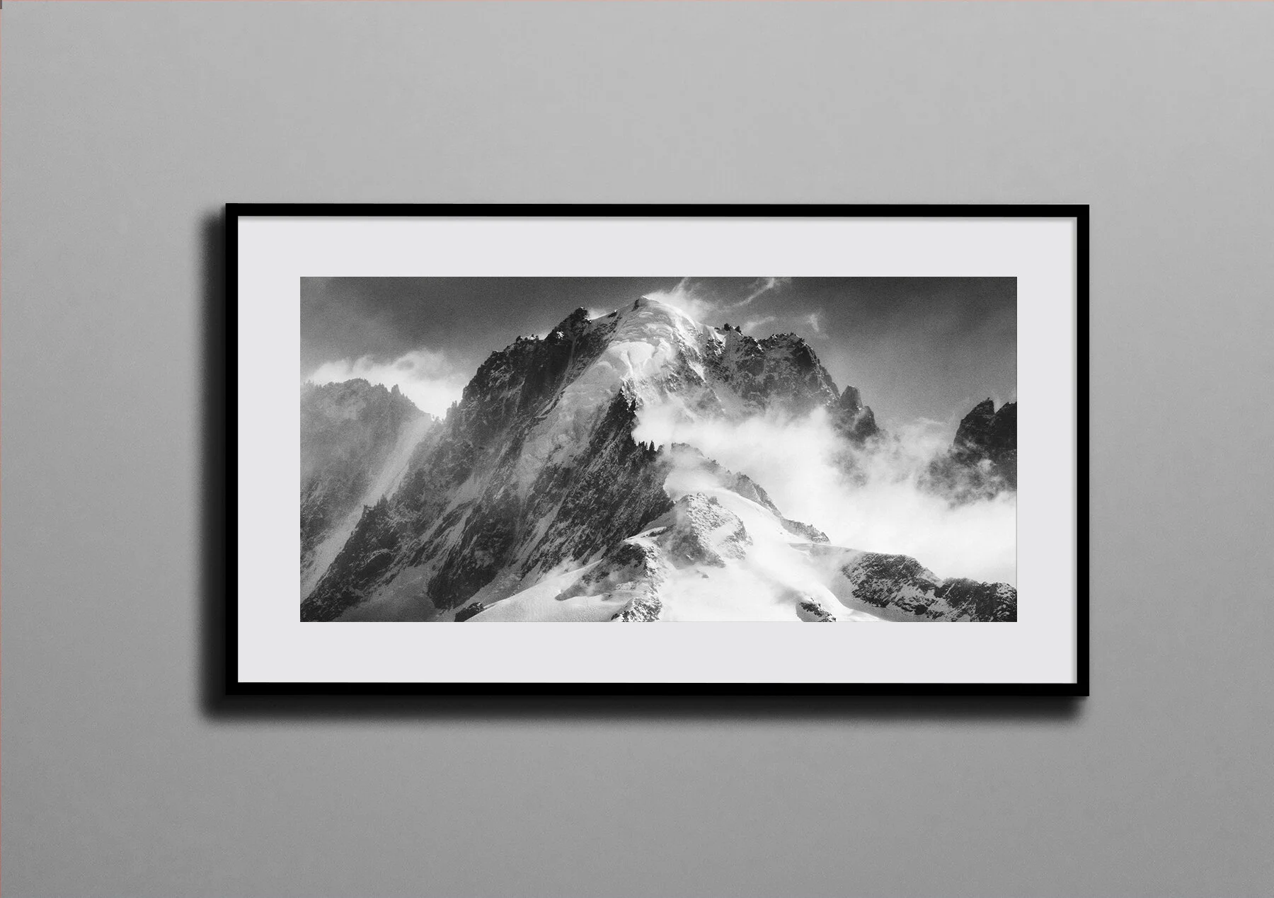 AIGUILLE VERTE EN FURIE (HAUTE-SAVOIE, FRANCE). 2017