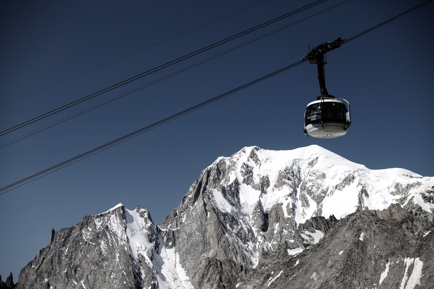 SkyWay Montebianco (Courmayeur, Italie) - Shooting Août 2021