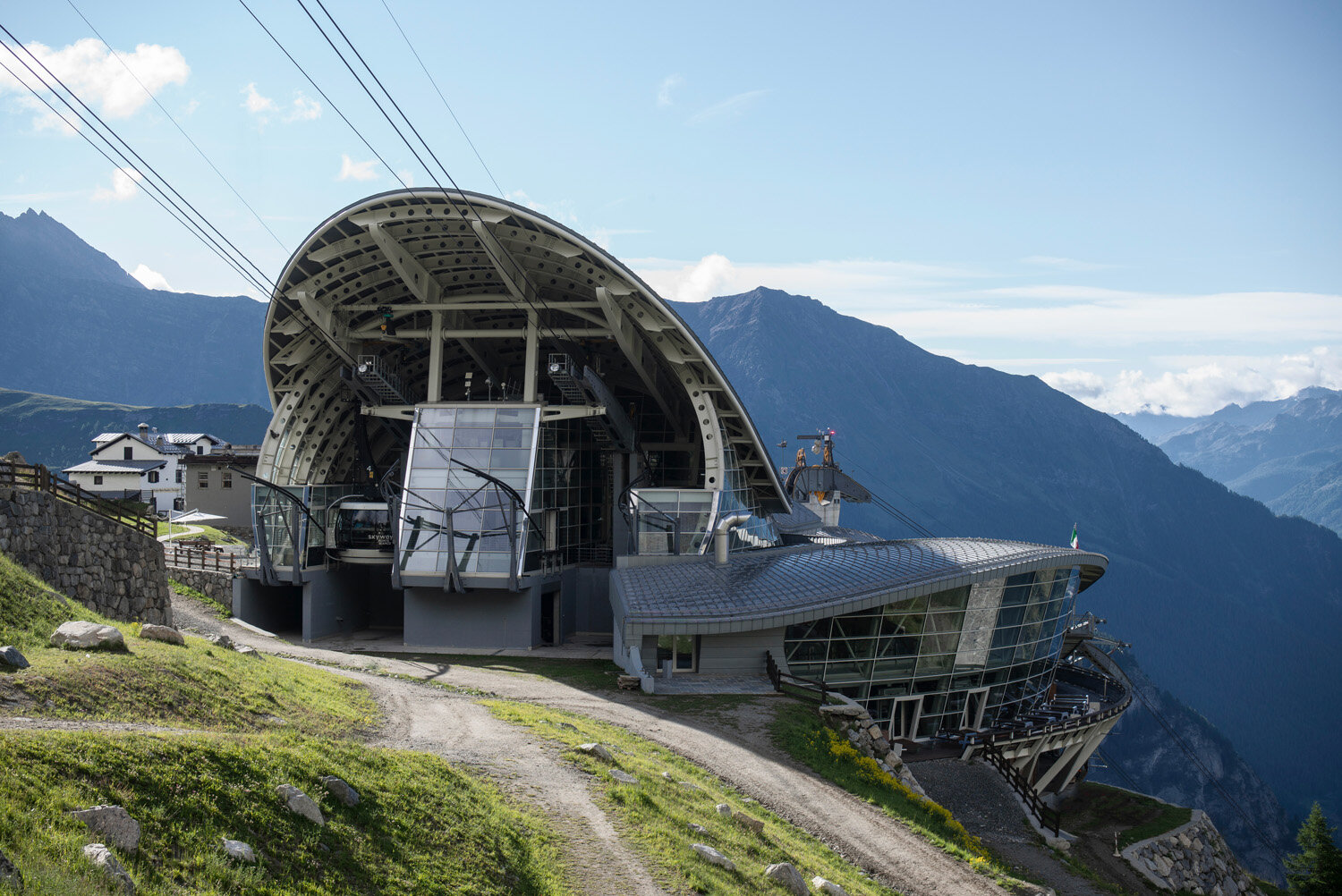 SkyWay Montebianco (Courmayeur, Italie) - Shooting Août 2021