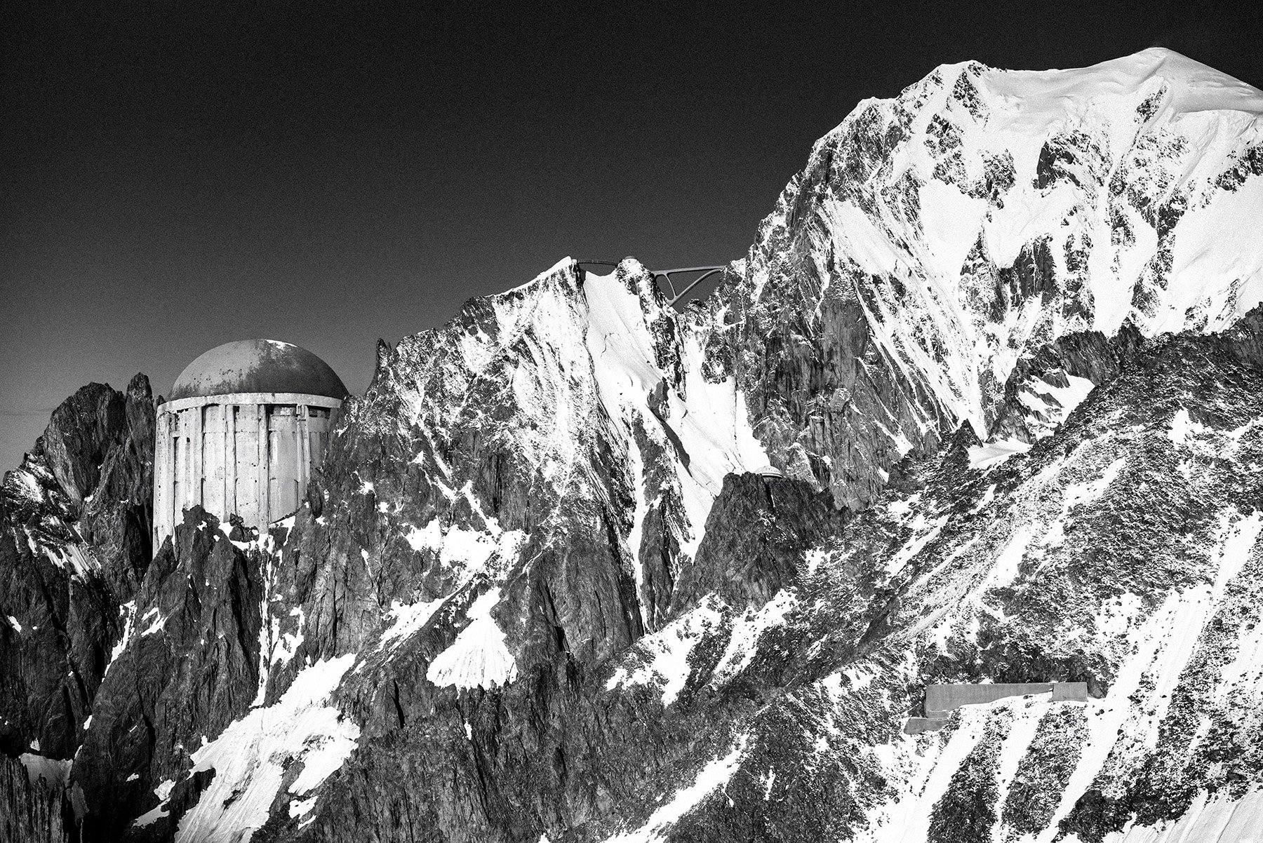 Vision du mont Blanc depuis Helbronner, série SPECTRA. 2024