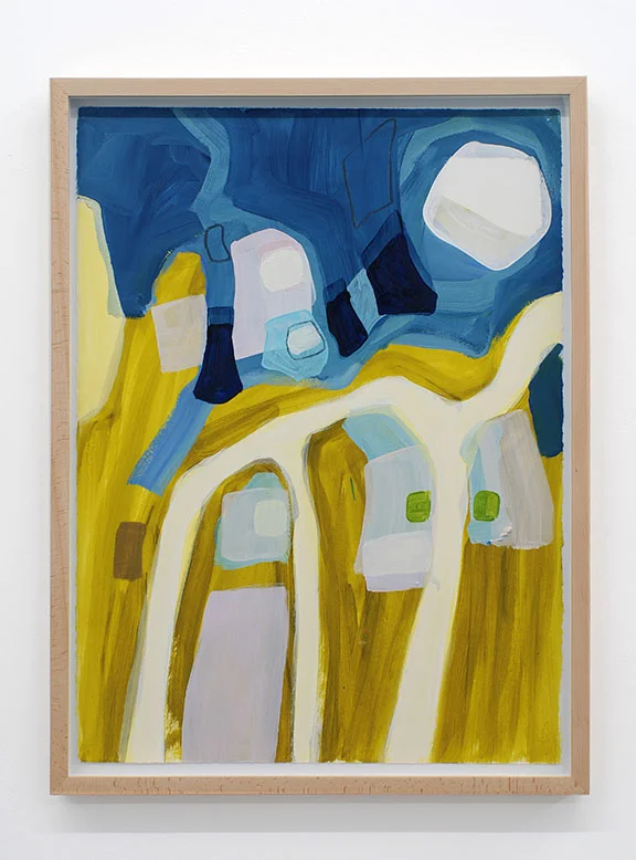 Landscape, 2009 | Oil on paper 29x21" | 73.7x53.3cm