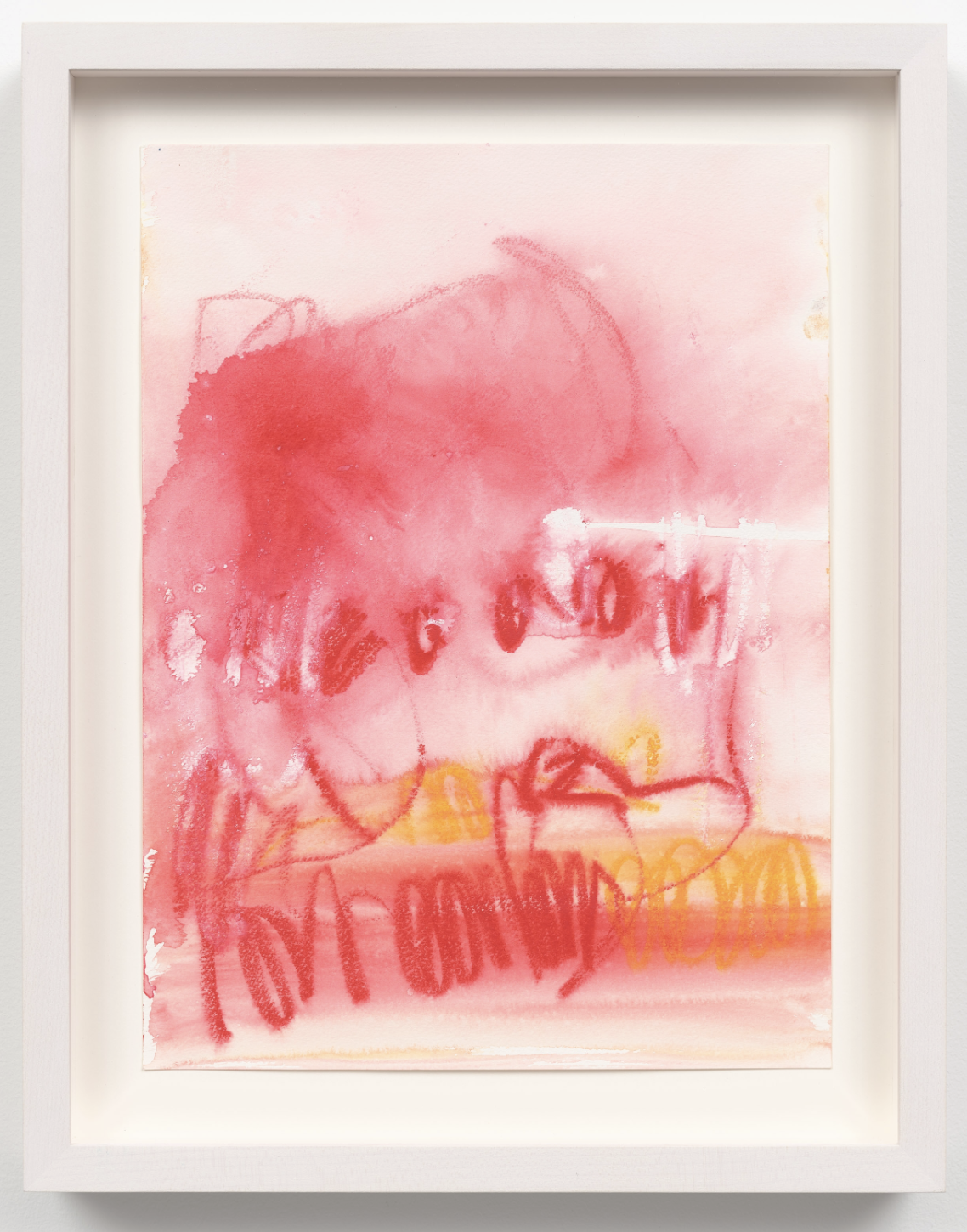 Summer in Brazil, 2024/2025 #4 2025 watercolour on paper 33 x 22.9 cm.; 13 x 9 in. 39.6 x 31.3 x 5.5 cm.; 15 5/8 x 12 3/8 x 2 1/8 in. (framed)