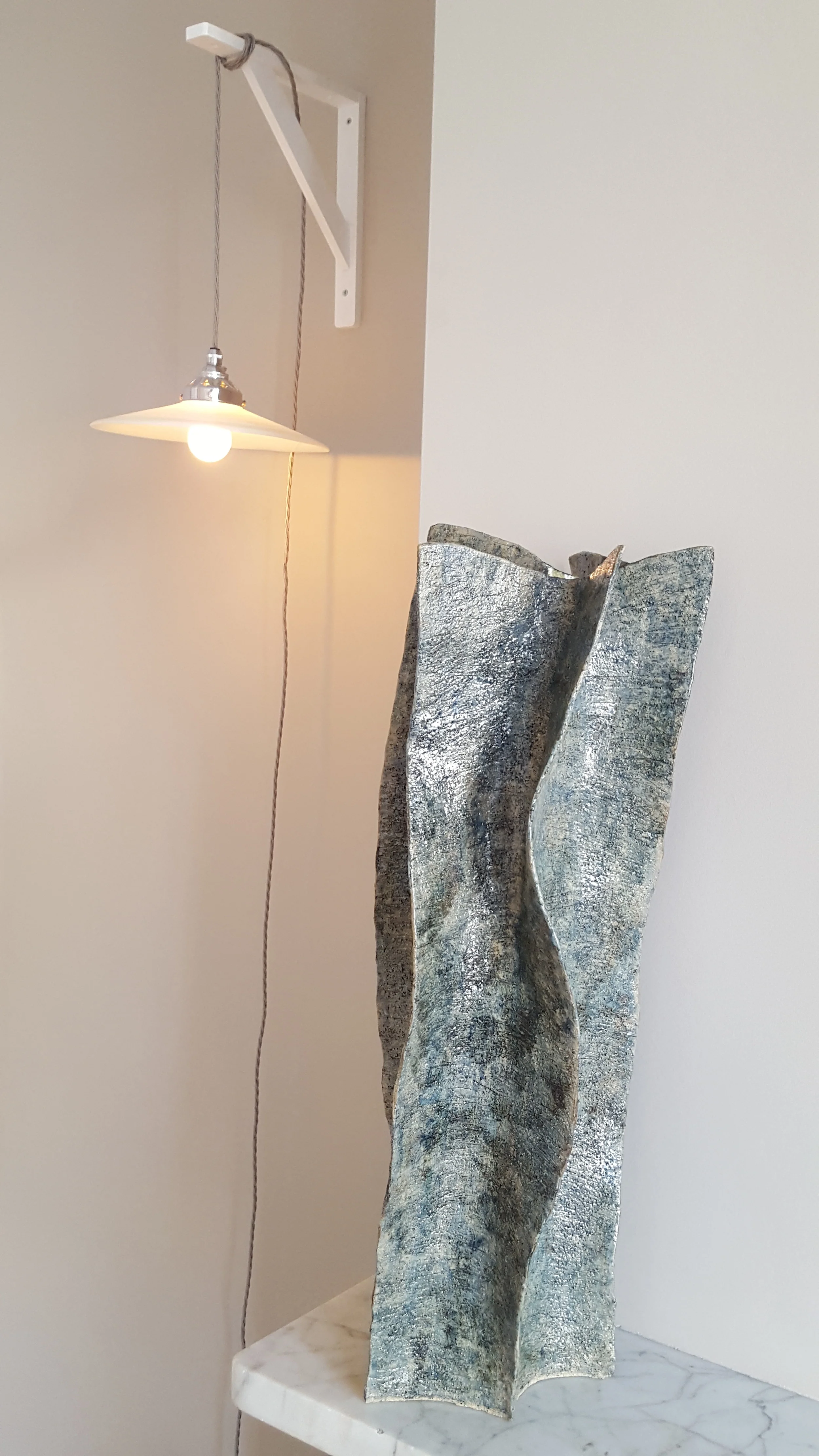 'Cornish Stream' sculpture.  Samantha Bunn Ceramics