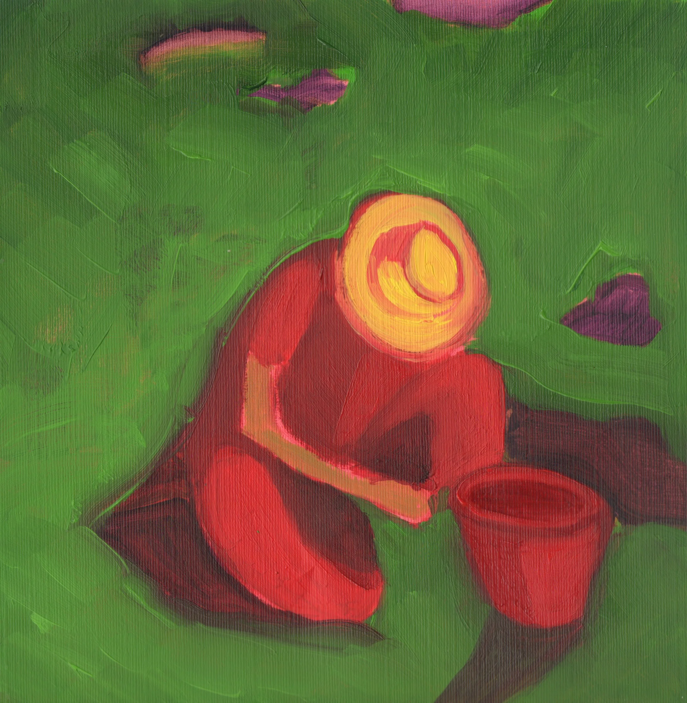 032 Antonia Jackson - The Constant Gardener - Oil on paper.jpeg