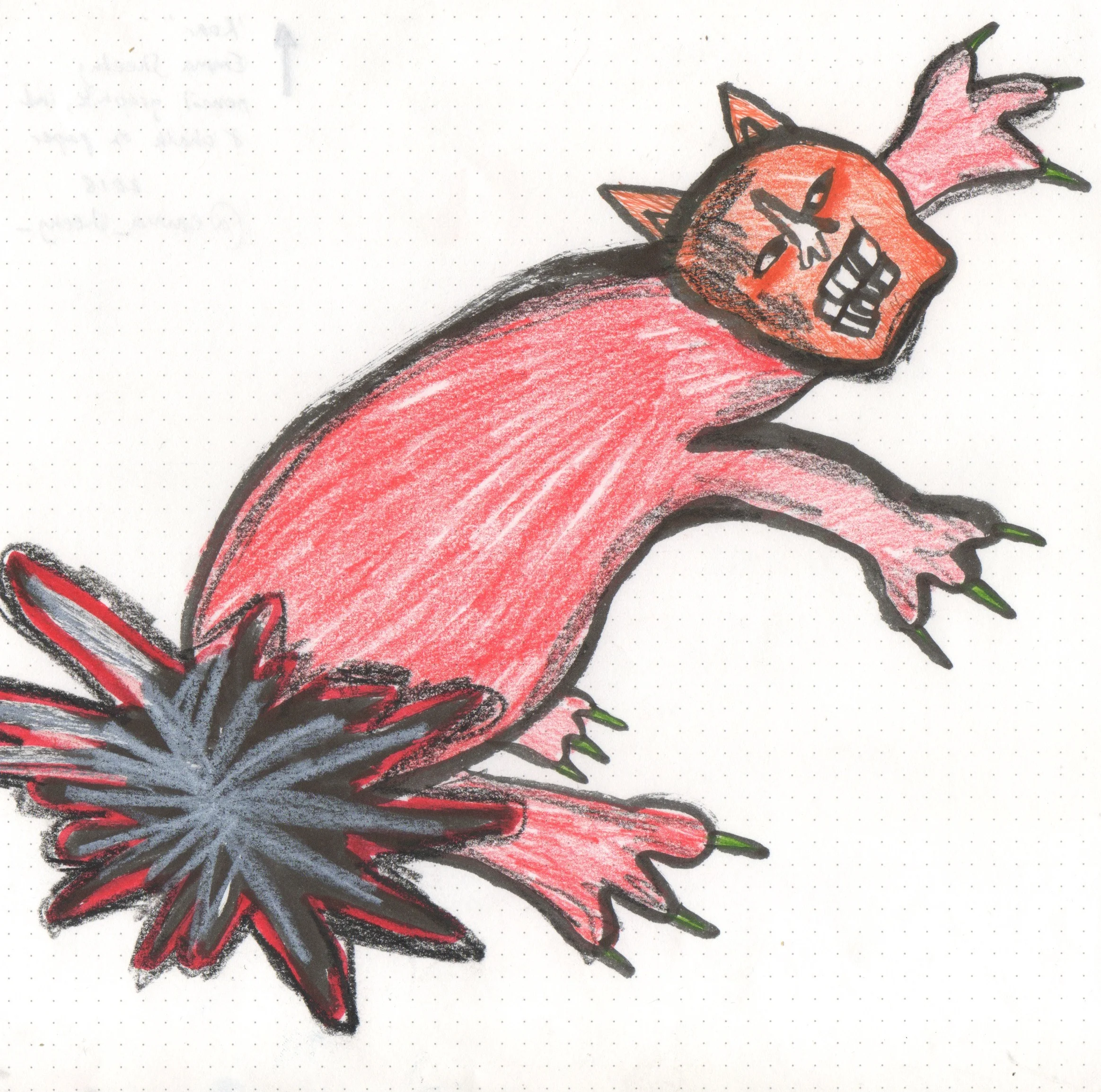 125 Emma Sheehy - Roar - Pencil, graphite, ink and chalk on paper .jpeg