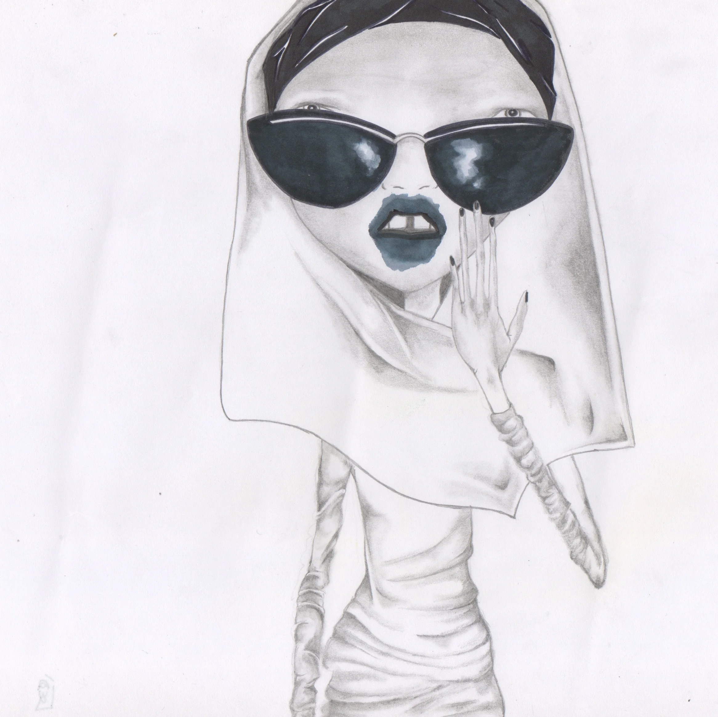 142 Jowy Maasdamme - _ - Ink and pencil on paper.jpeg