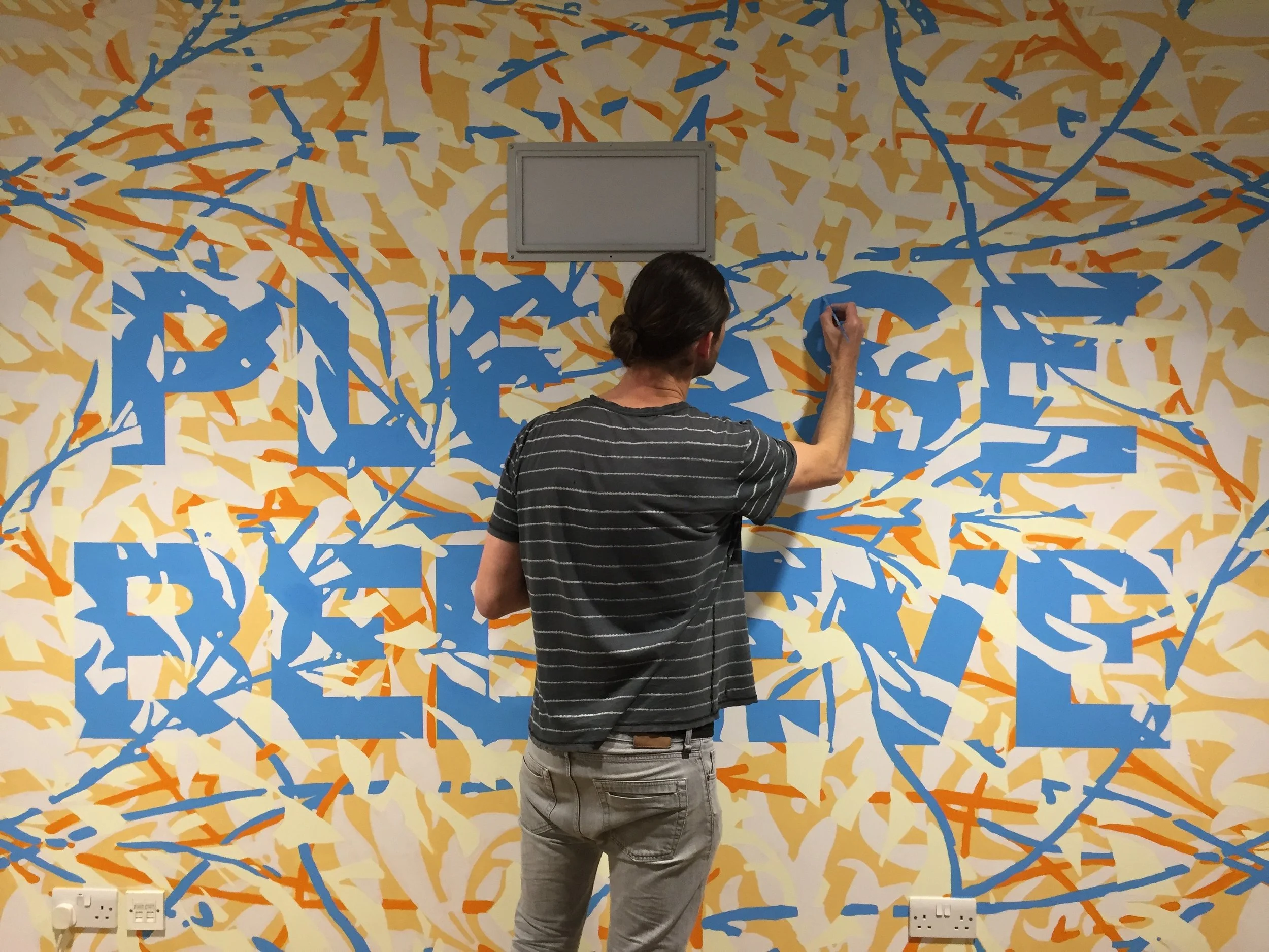 Applying the finishing touches
