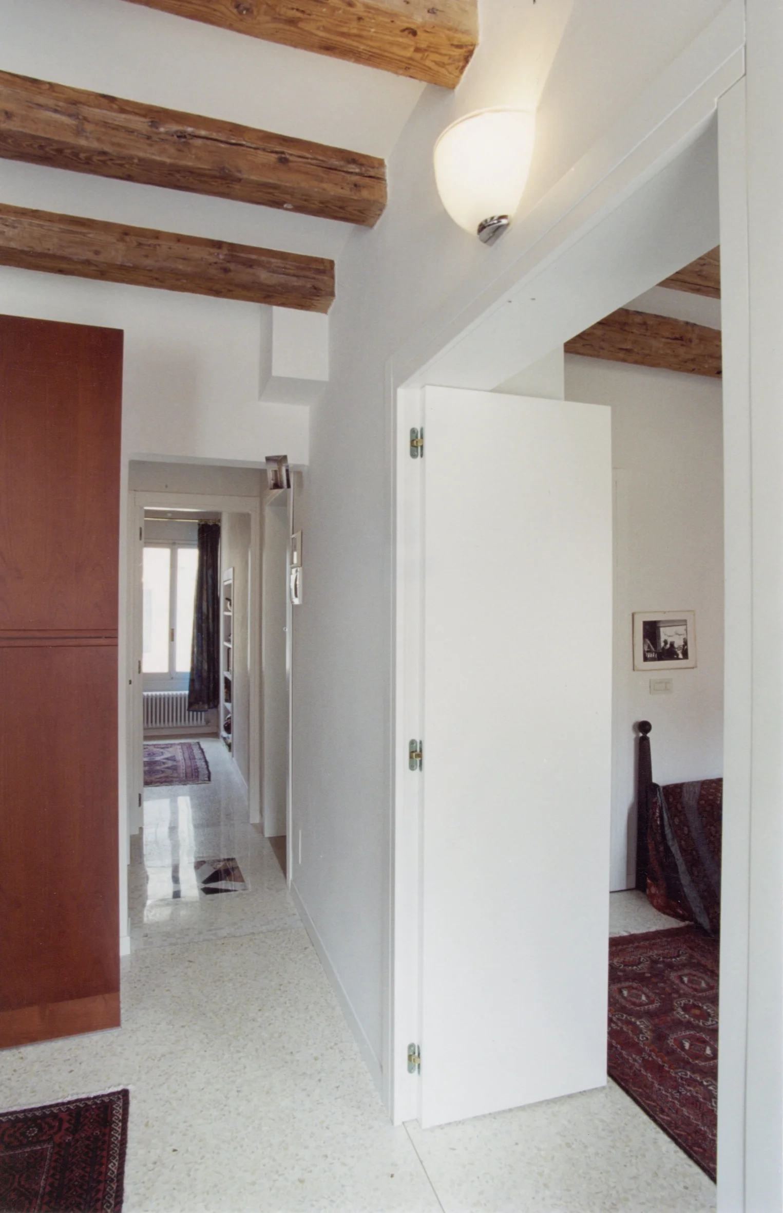  Looking across the apartment 