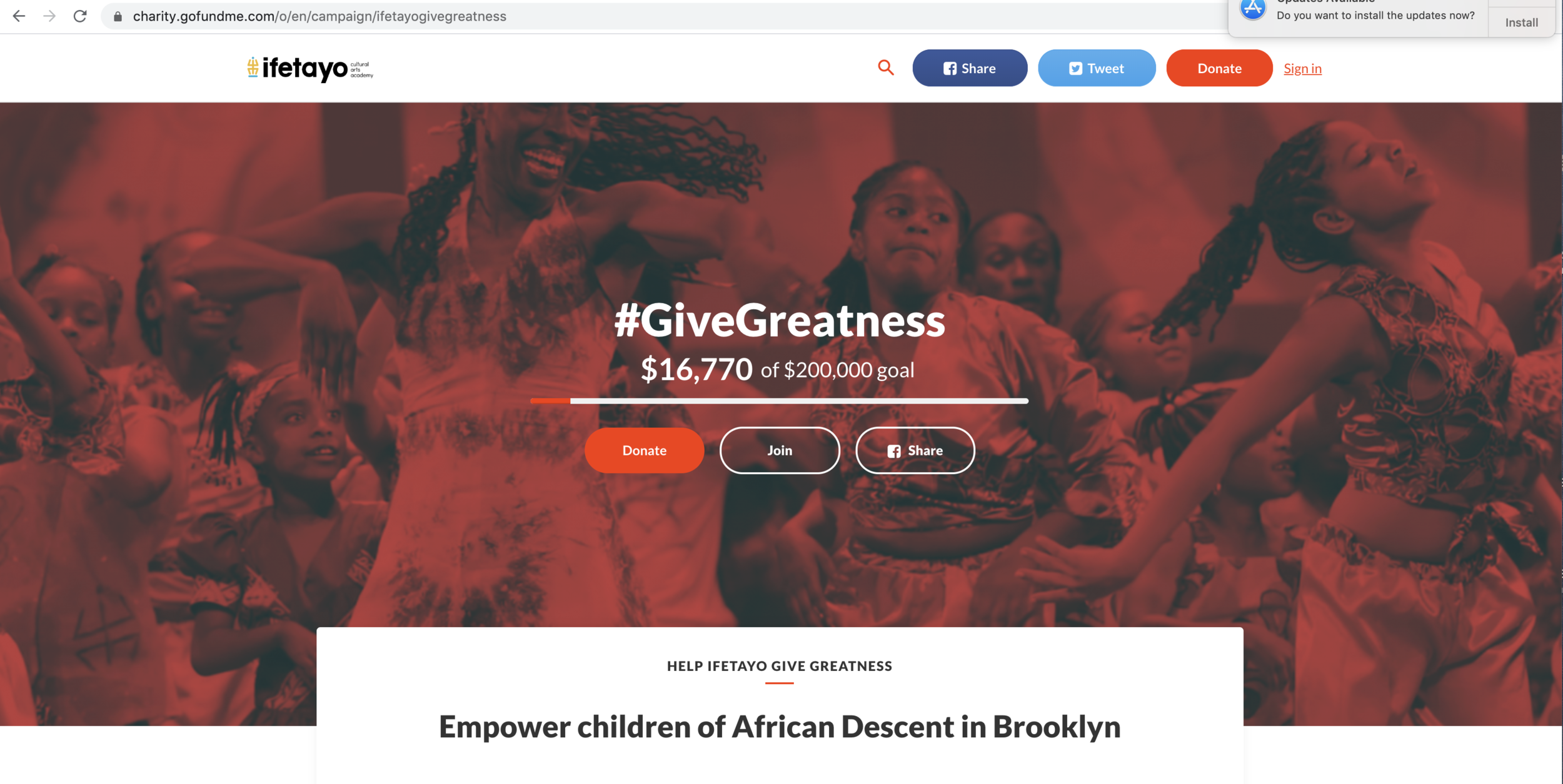  Ifetayo charity.gofundme page 