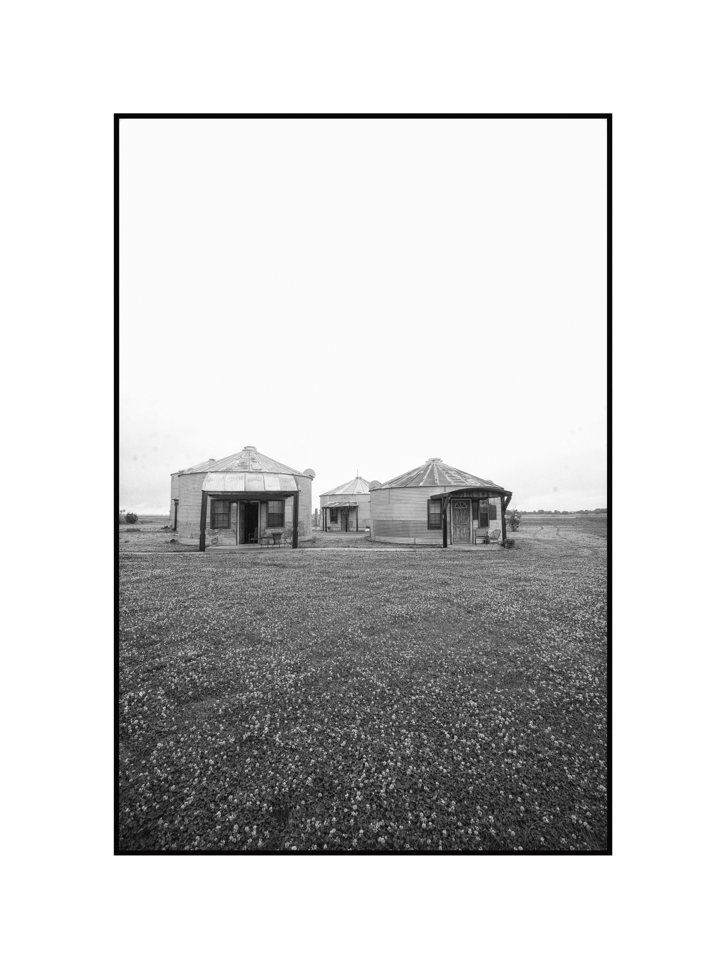 Clarksdale, Mississippi. The overnight grainbin accommodation.