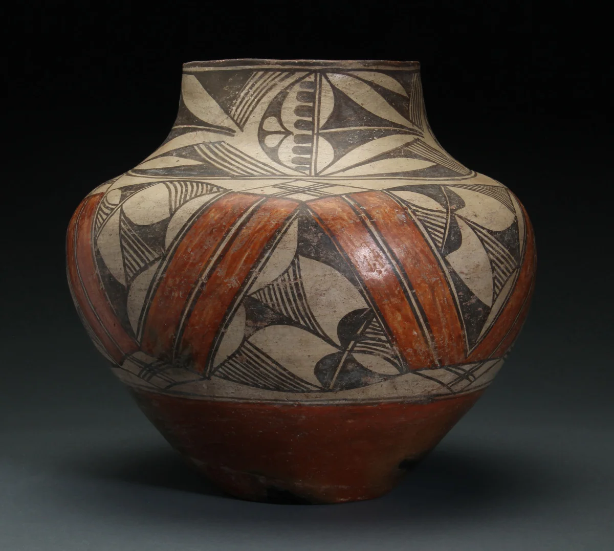 Acoma Pueblo Polychrome Water Jar #SF2652