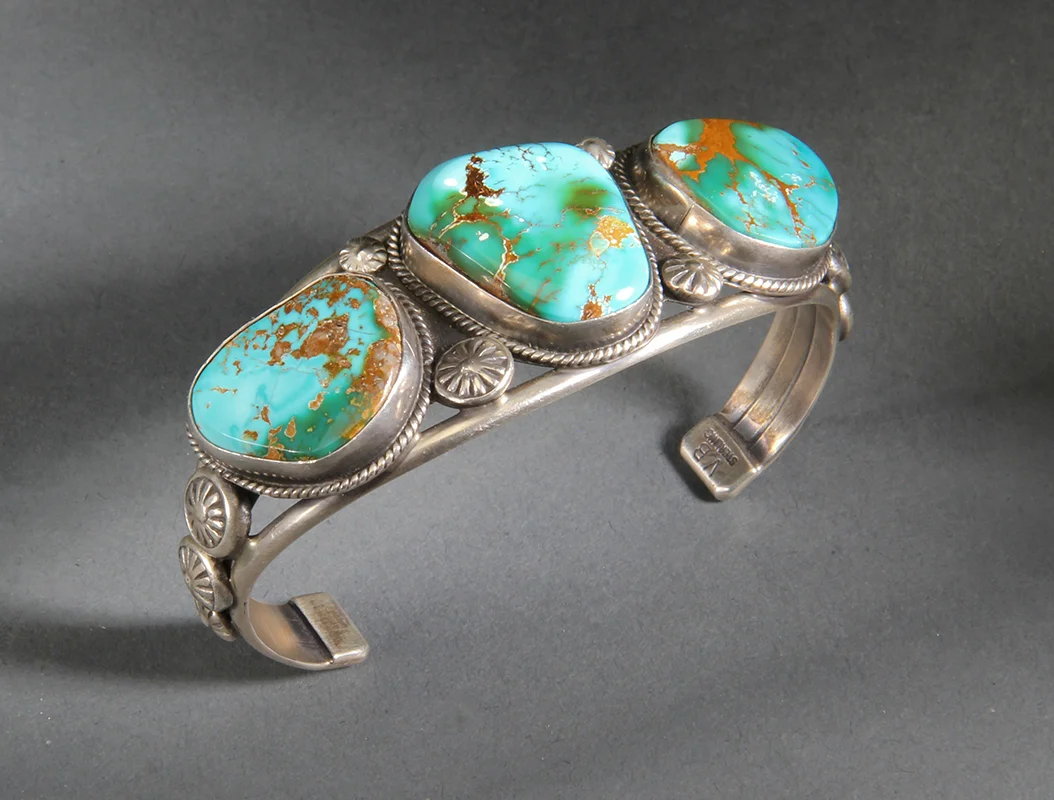 Navajo Royston Turquoise Bracelet #9353
