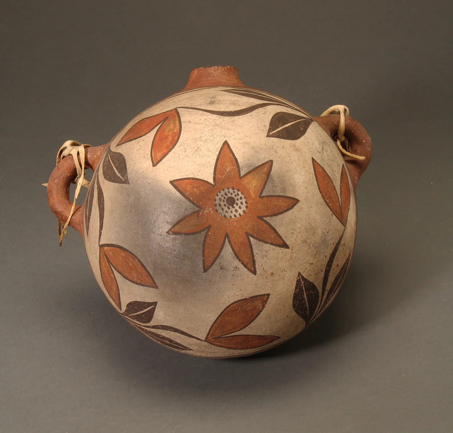 Classic Zia Pottery Canteen #8595